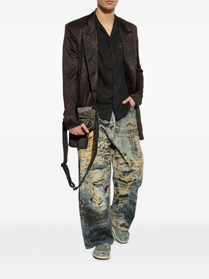 Diesel double-breasted blazer outlook