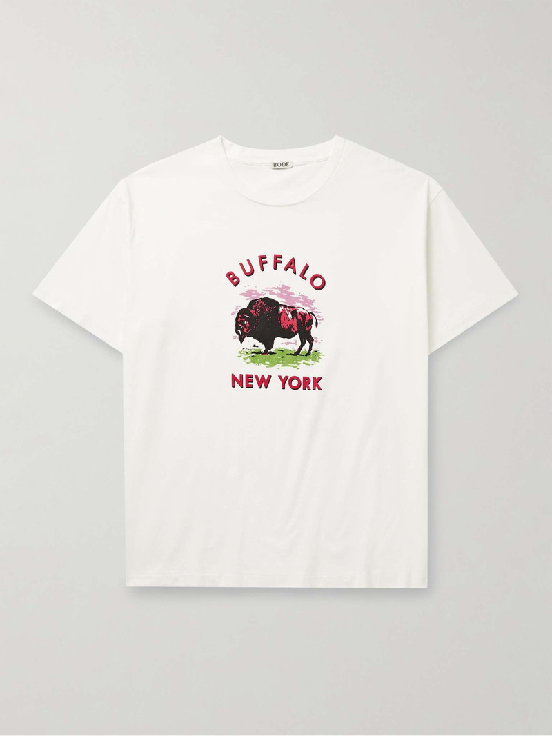 Slim-Fit Printed Cotton-Jersey T-Shirt 1