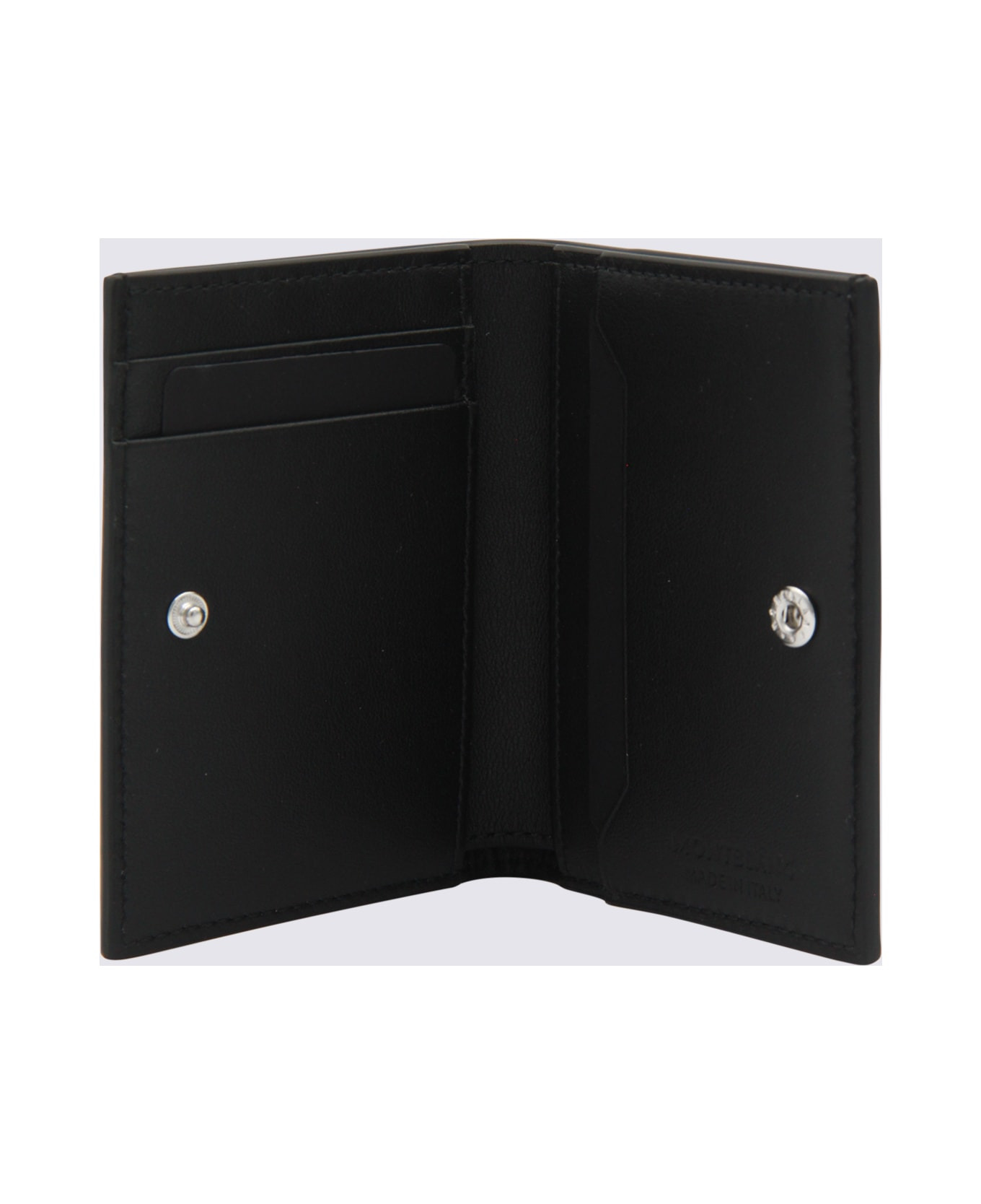 Black Leather Card Holder - 2