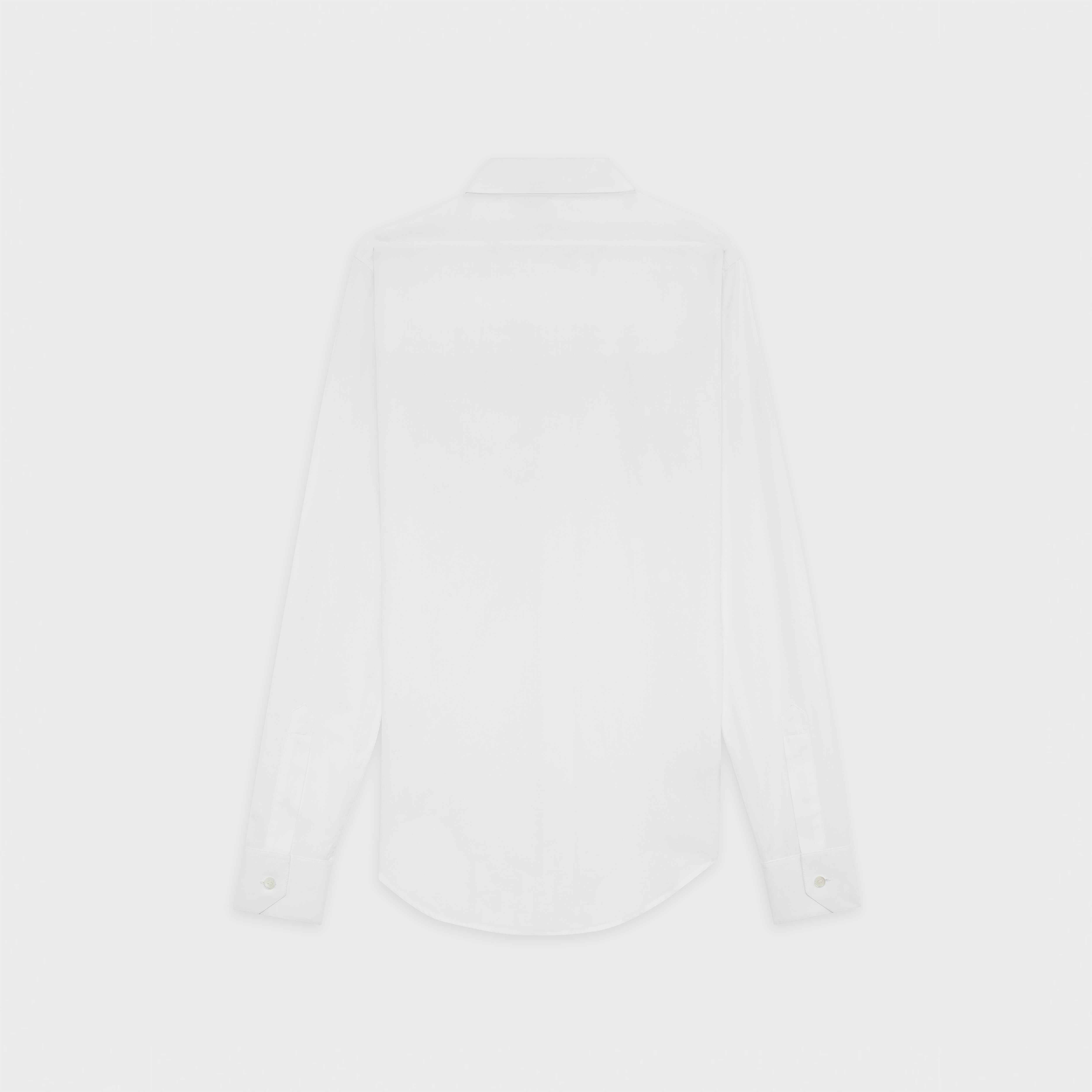 skinny shirt in cotton poplin - 2