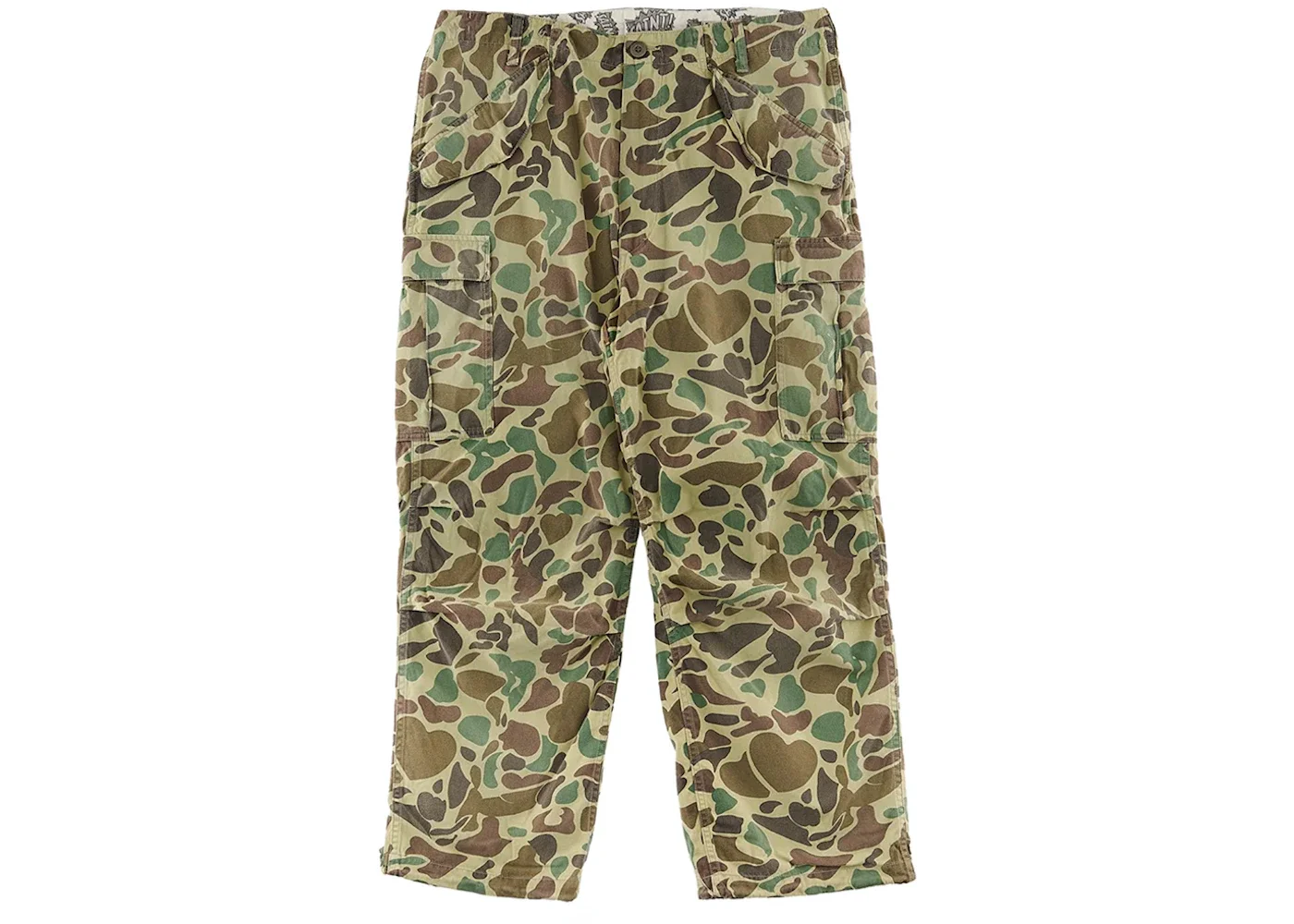 Saint Mxxxxxx x Shermer Academy Cargo Pants Vintage Camo - 1