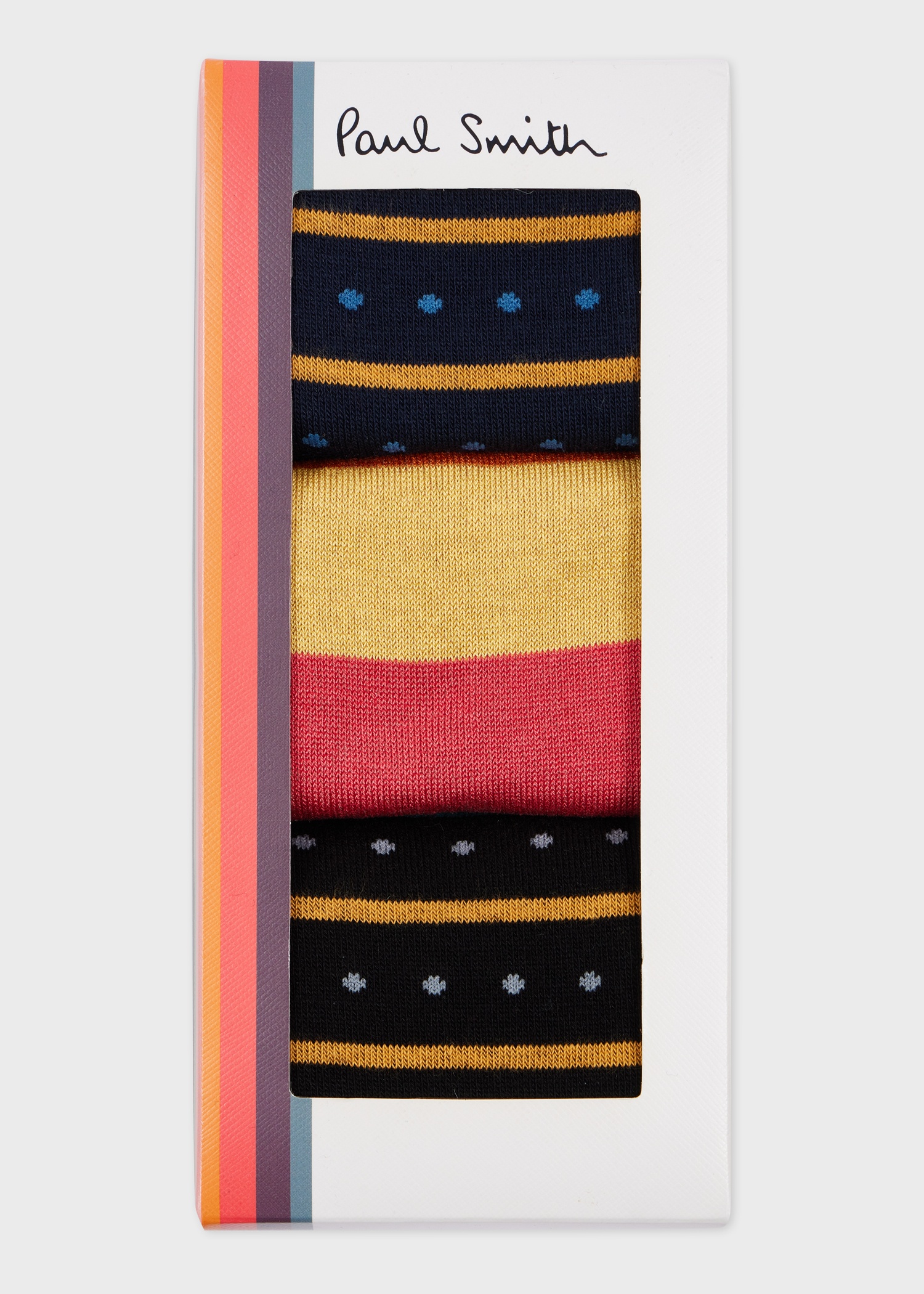 'Artist Stripe' Socks Three Pack - 5