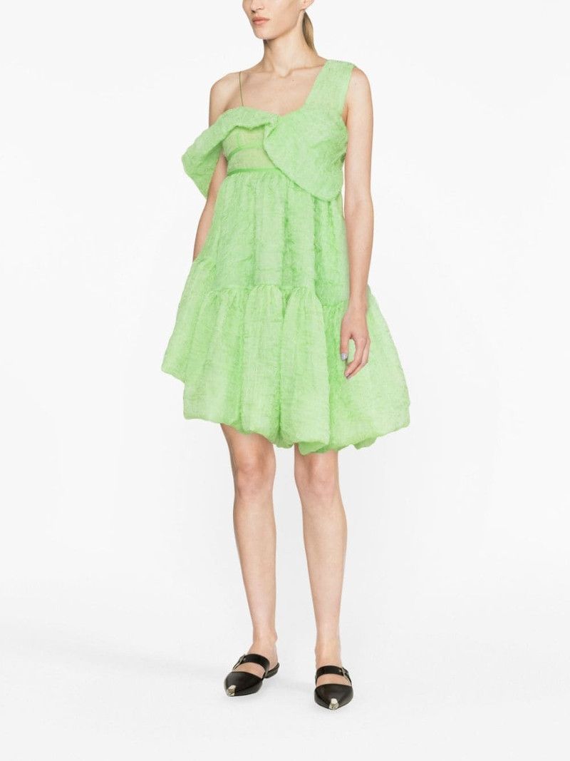 CECILIE BAHNSEN Soon draped asymmetric dress outlook