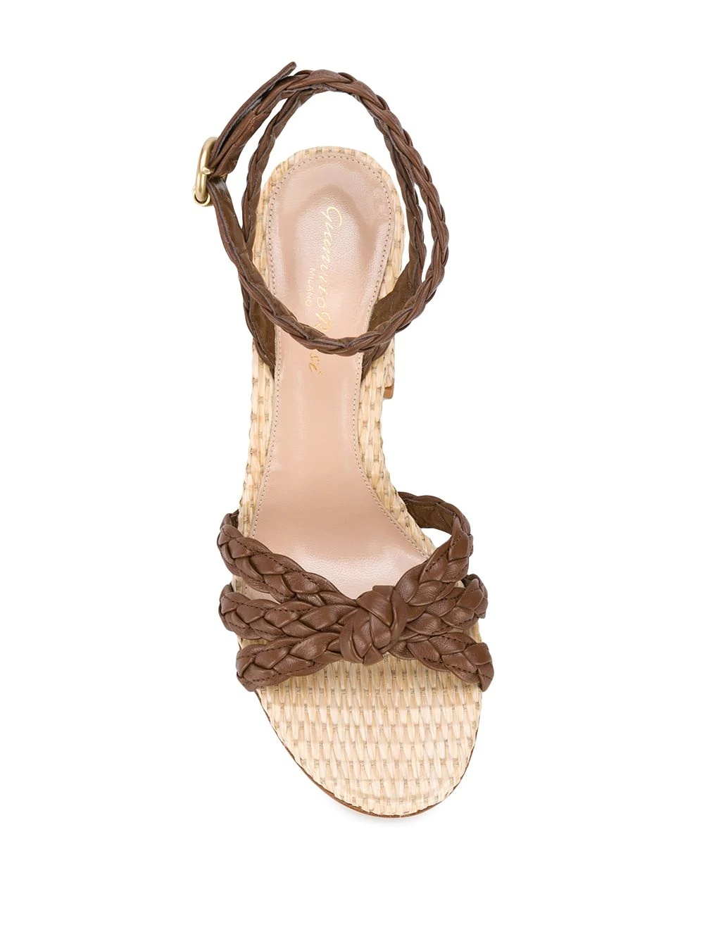 braided sandals - 4