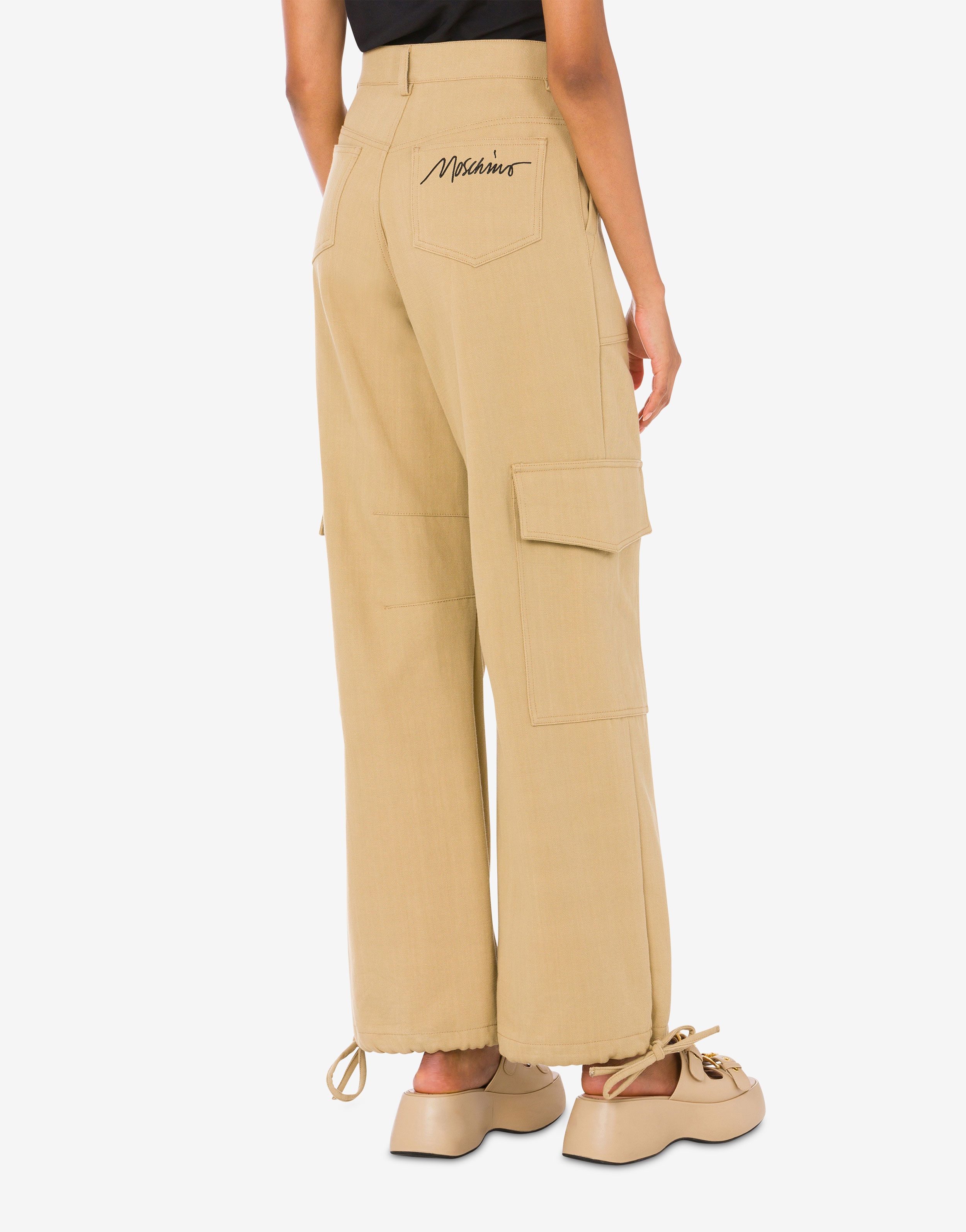 COTTON BULL OVERSIZED TROUSERS - 3