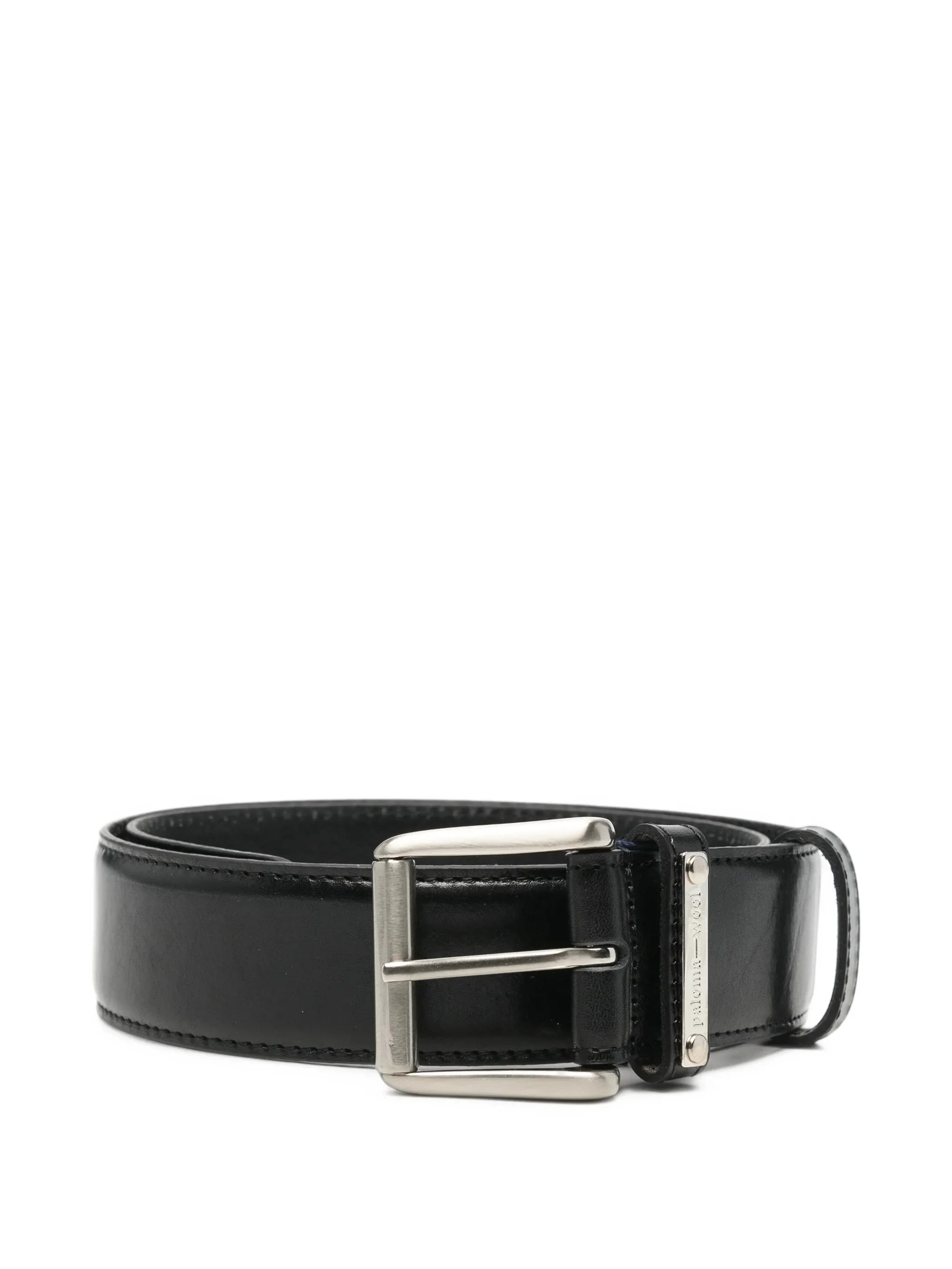Paloma Wool Juana Waist Logo-plaque Leather Belt - 1