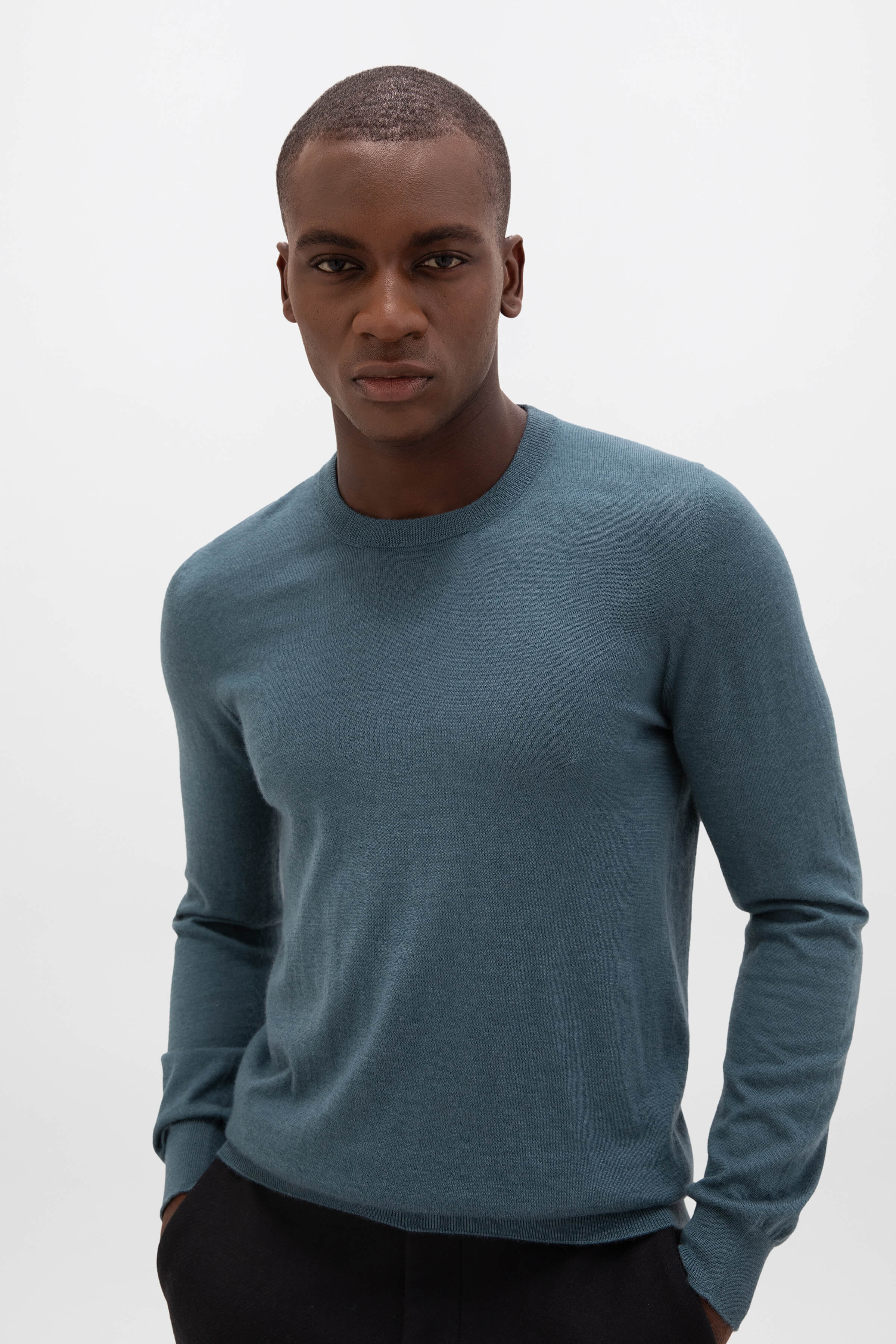Superfine Cashmere Round Neck - 5
