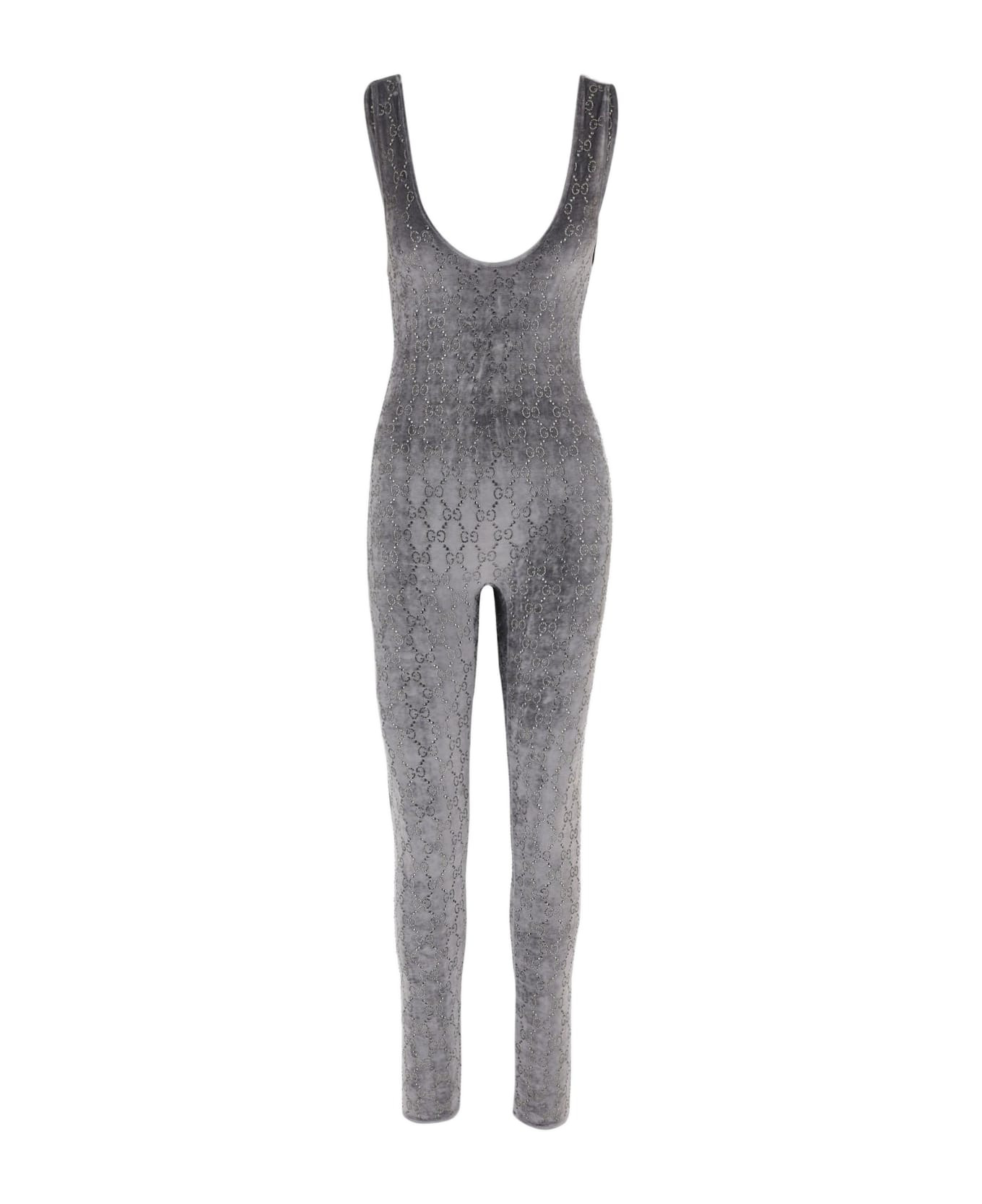 Grey Jumpsuit - 1