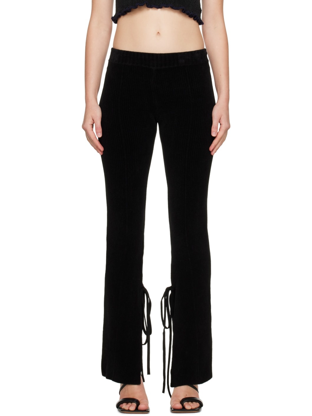 Black 'Le Pantalon Duci' Leggings - 1