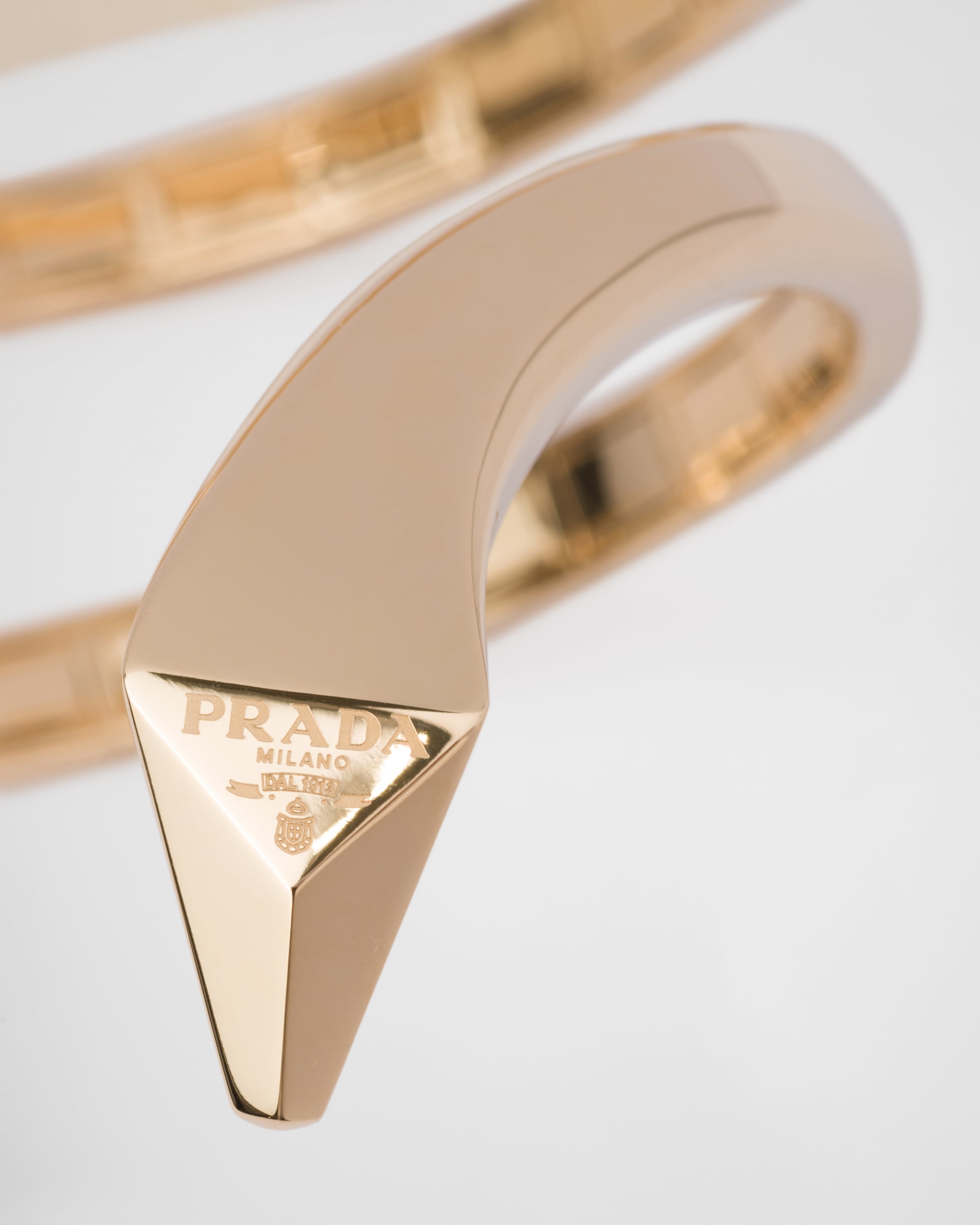 Eternal Gold multi-coil snake bracelet in yellow gold - 5