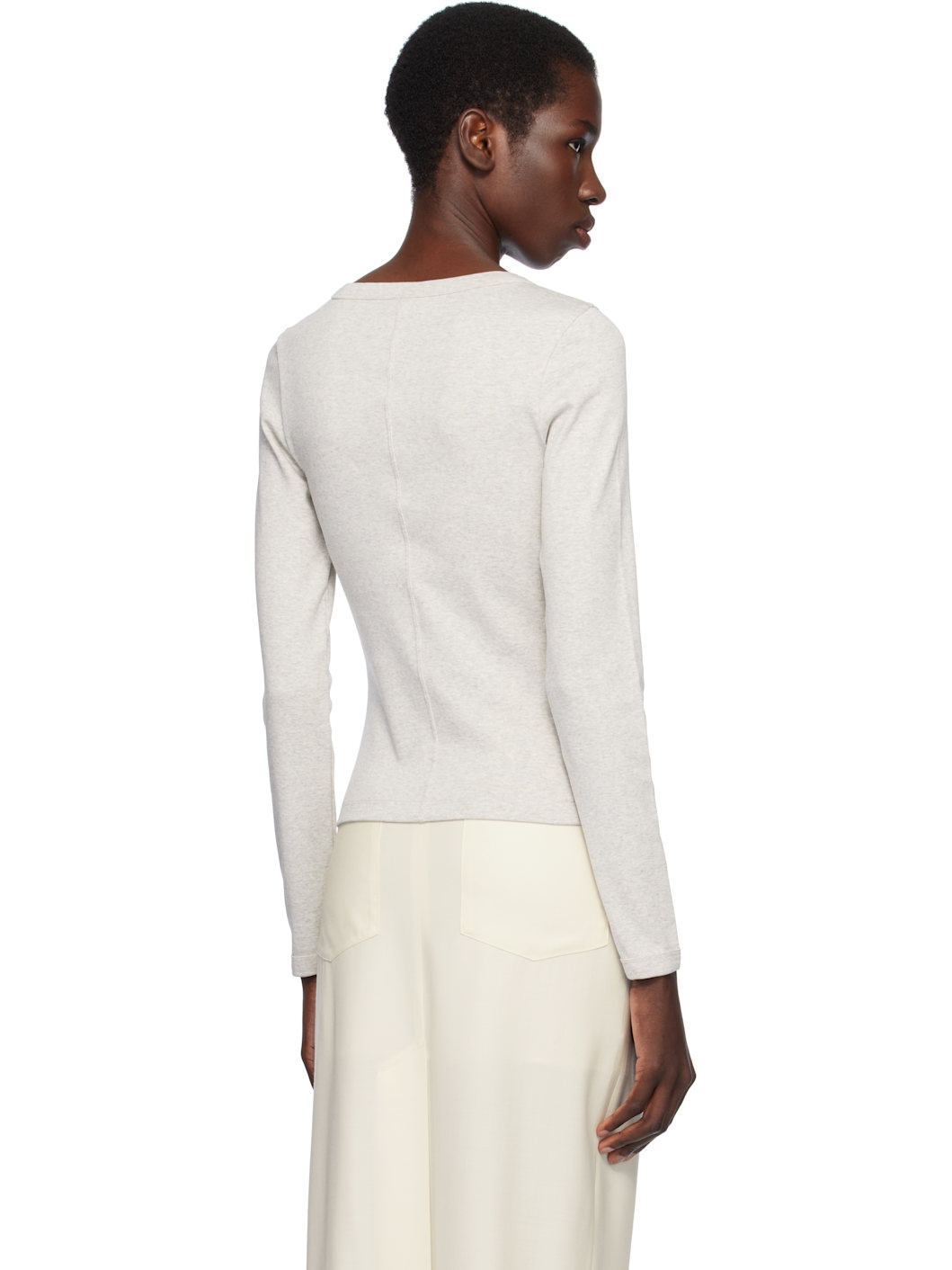 Gray Jill Longsleeve T-shirt - 3