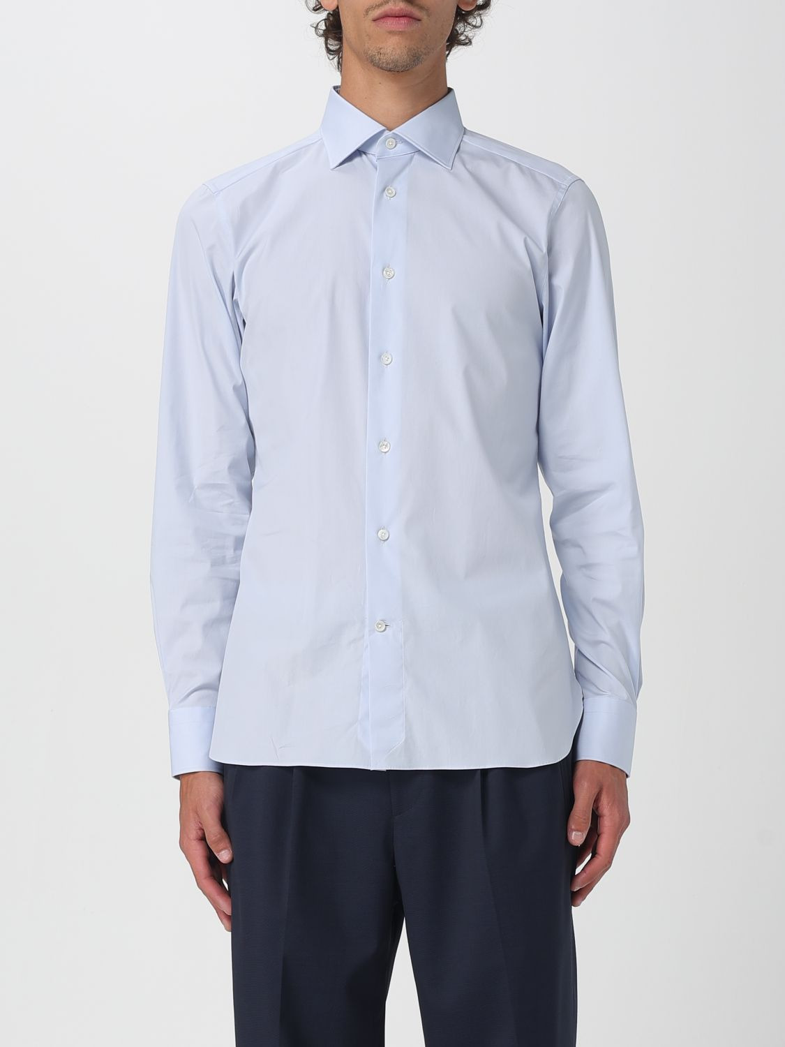Zegna Shirt Men Blue - 1