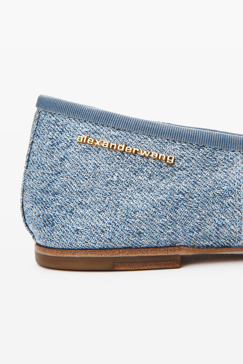 Alexander Wang Billie Flat in Trompe-L'oeil outlook