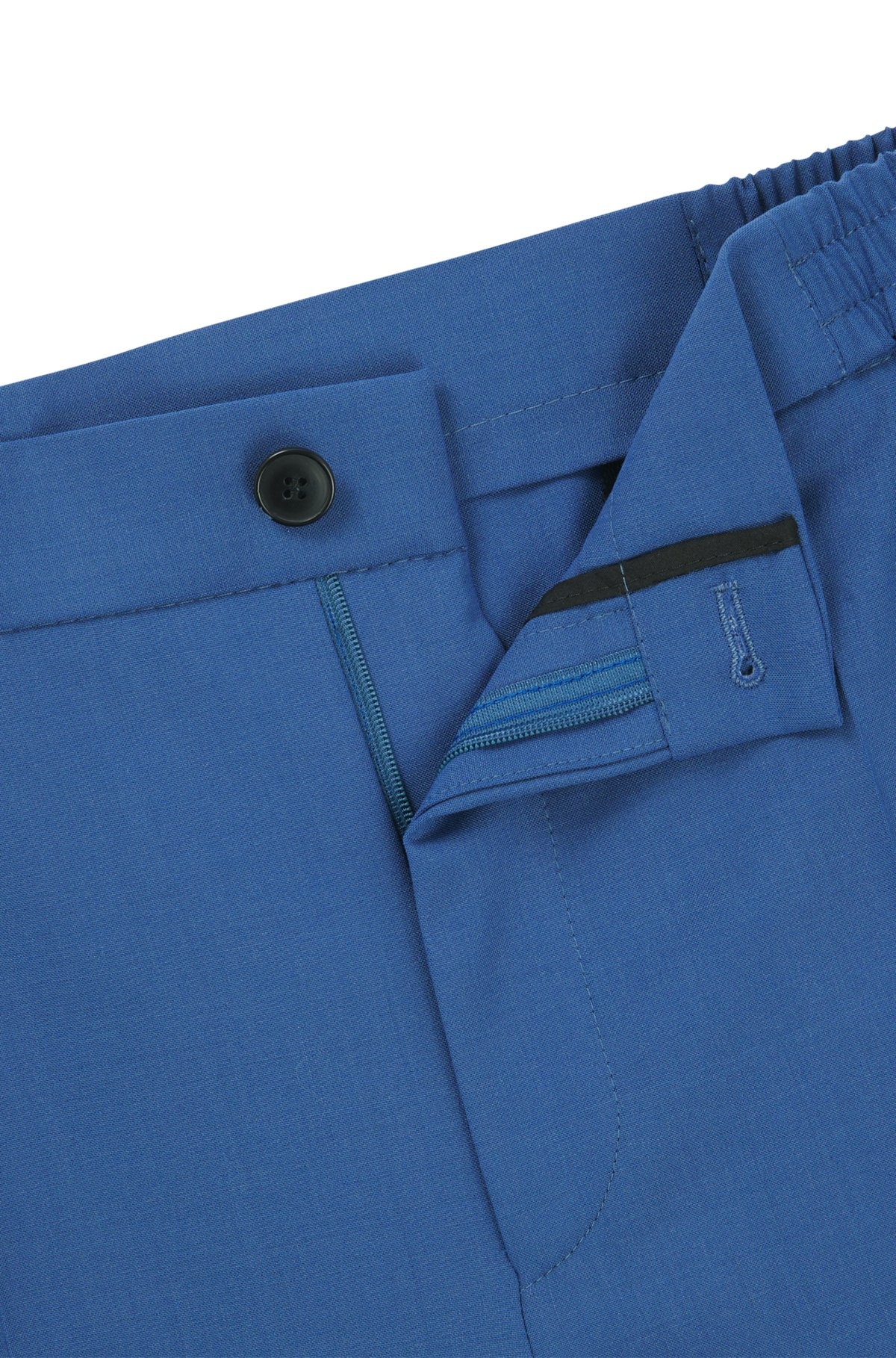 SLIM-FIT TROUSERS IN PERFORMANCE-STRETCH CLOTH - 6