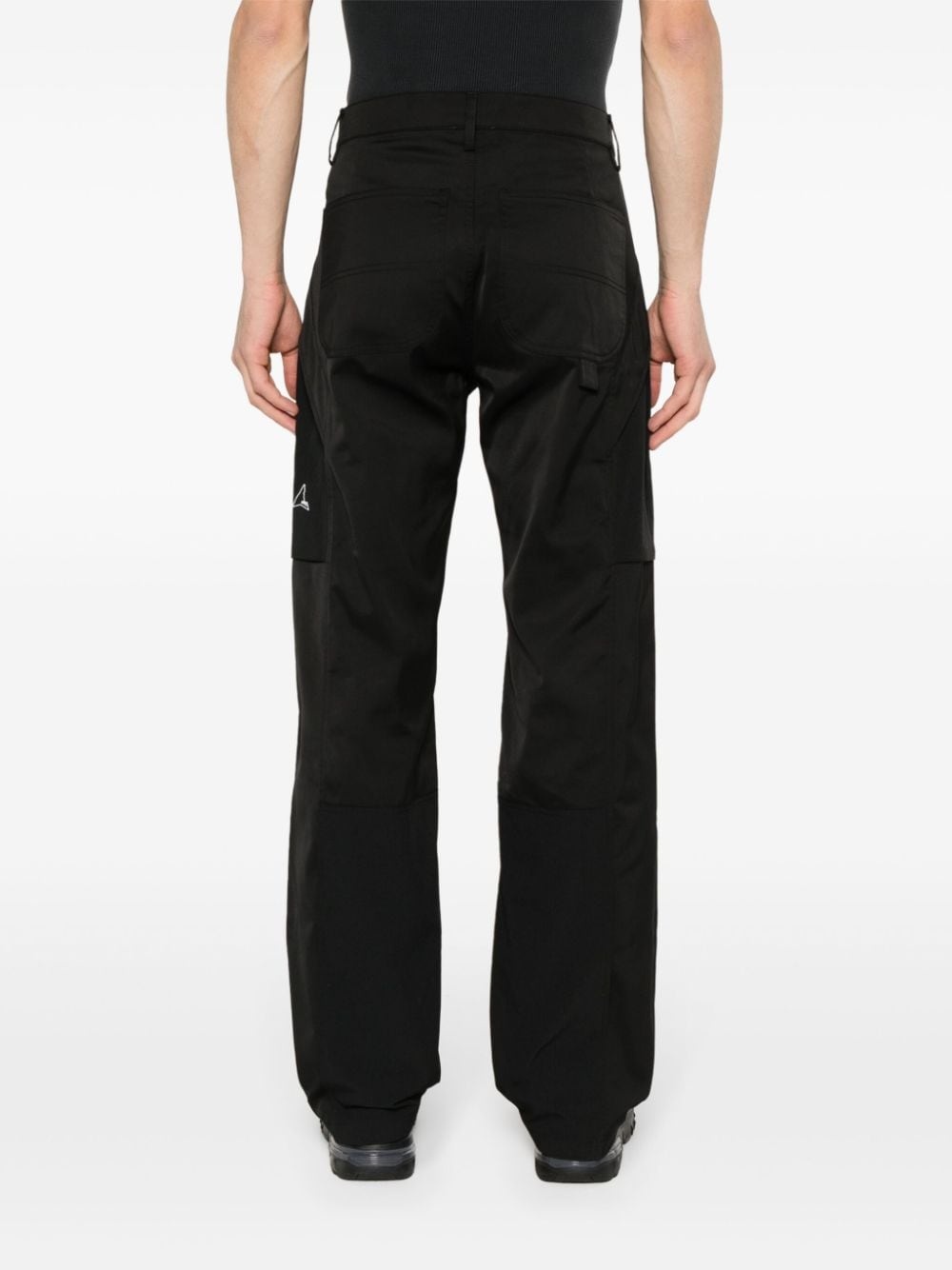 panelled-design trousers - 4