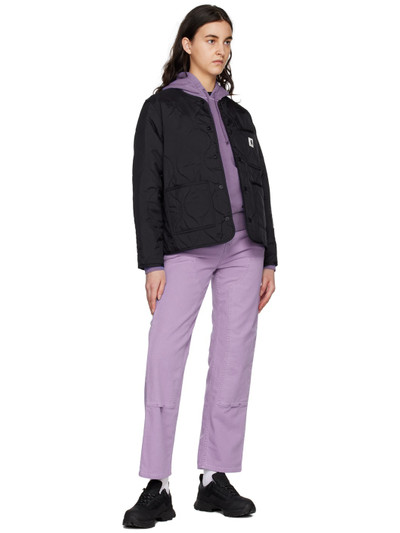 Carhartt Purple Pierce Double Knee Jeans outlook