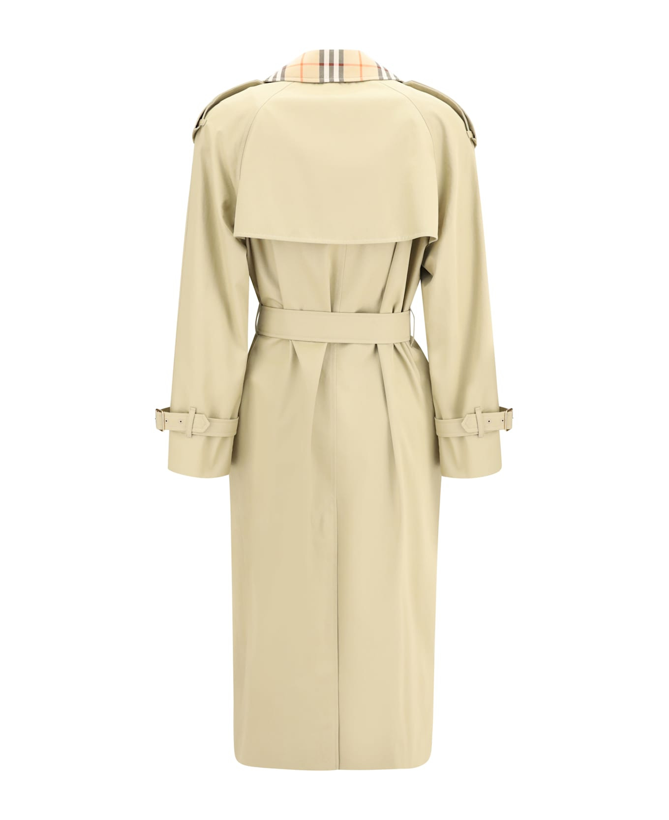 Castleford Trench Coat With Archive Check Collar - 2