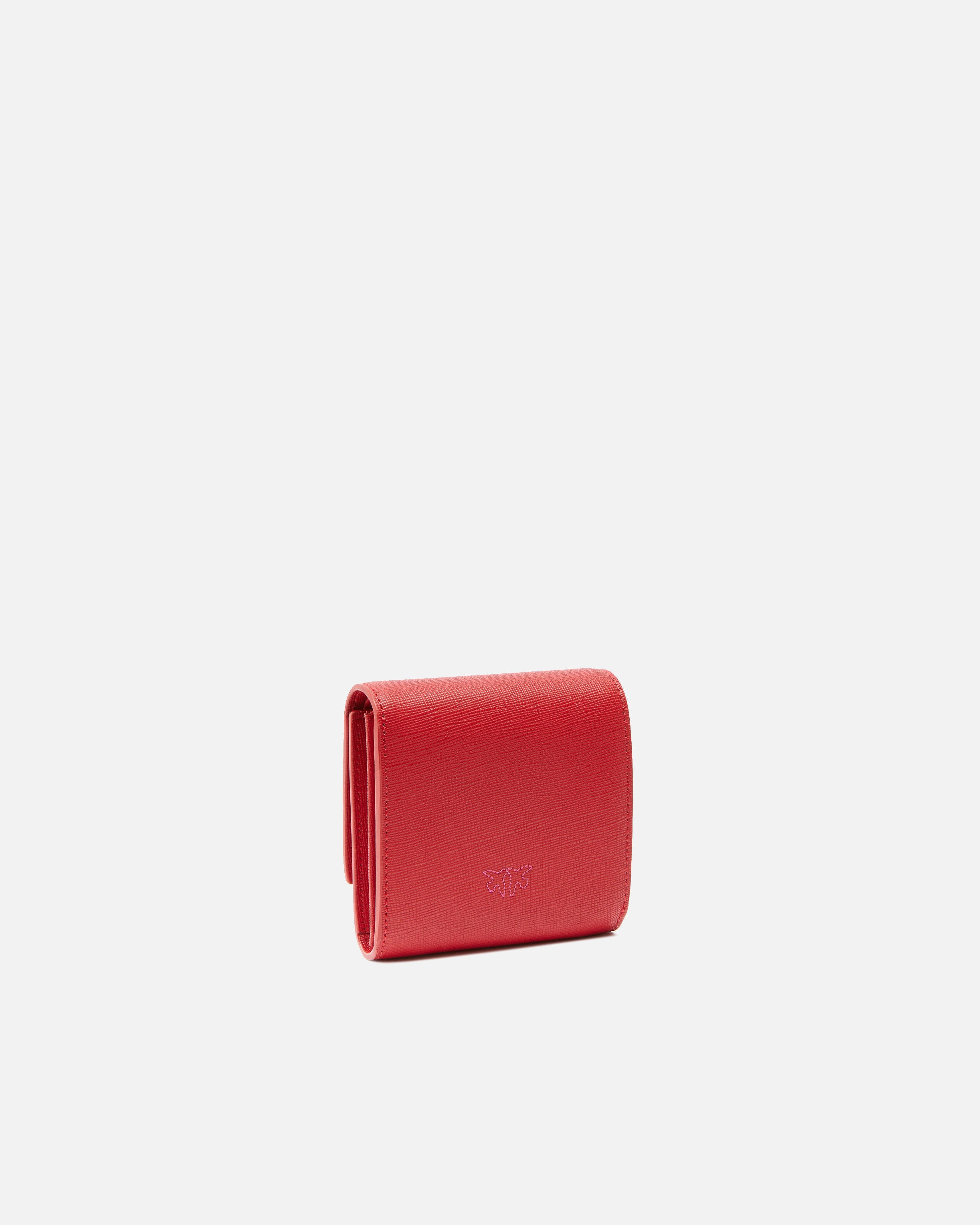 SQUARE SAFFIANO LEATHER COIN PURSE - 2