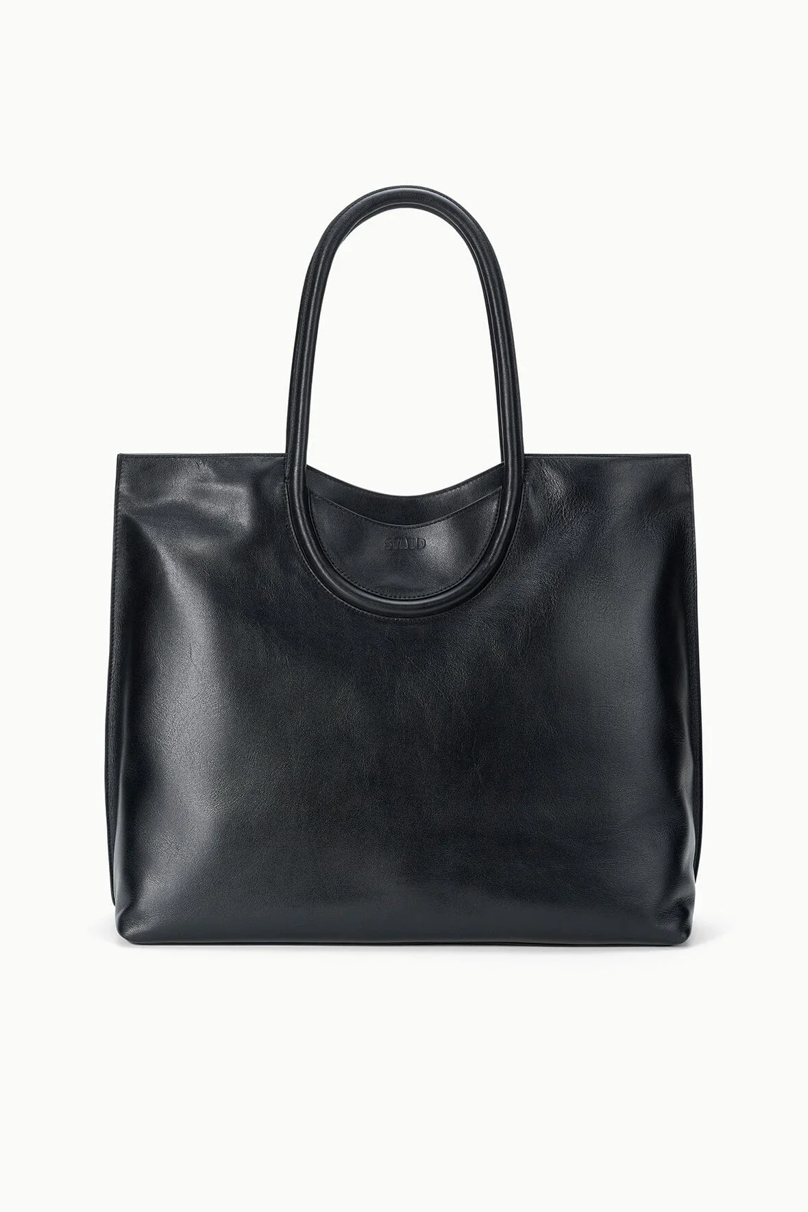 STAUD MAUDE NORTH-SOUTH TOTE BLACK - 1