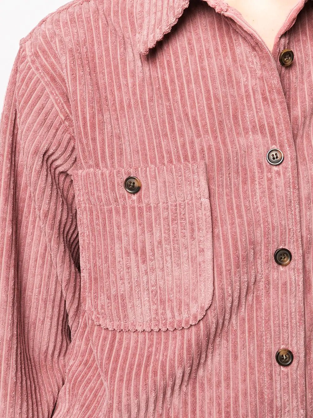 corduroy button shirt - 5