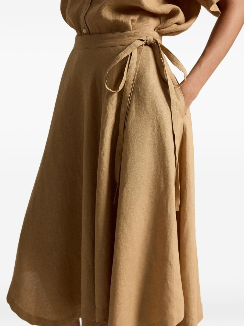 linen wrap skirt 5