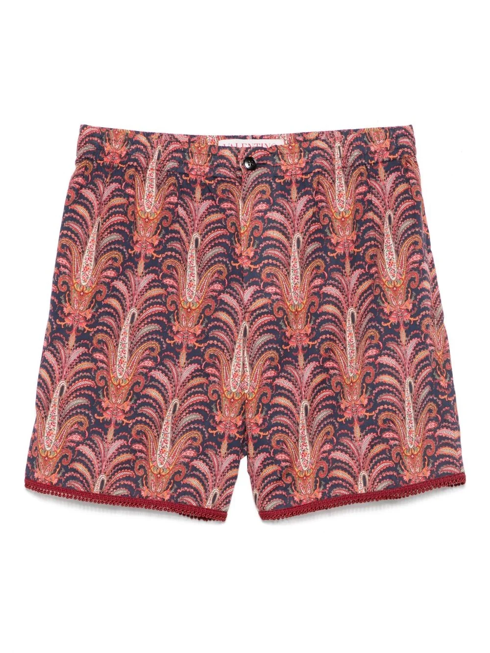 Voyage Imaginaire-print shorts - 1