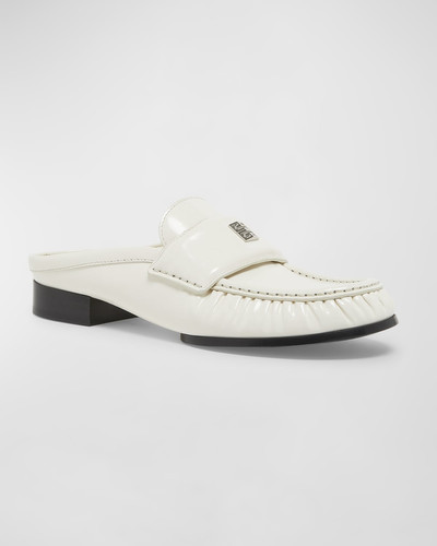 Givenchy 4G Patent Leather Mule Loafers outlook