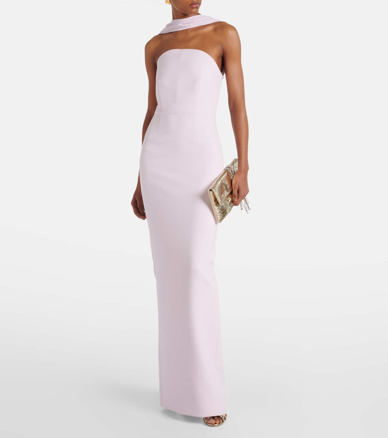 ROLAND MOURET Cady gown outlook