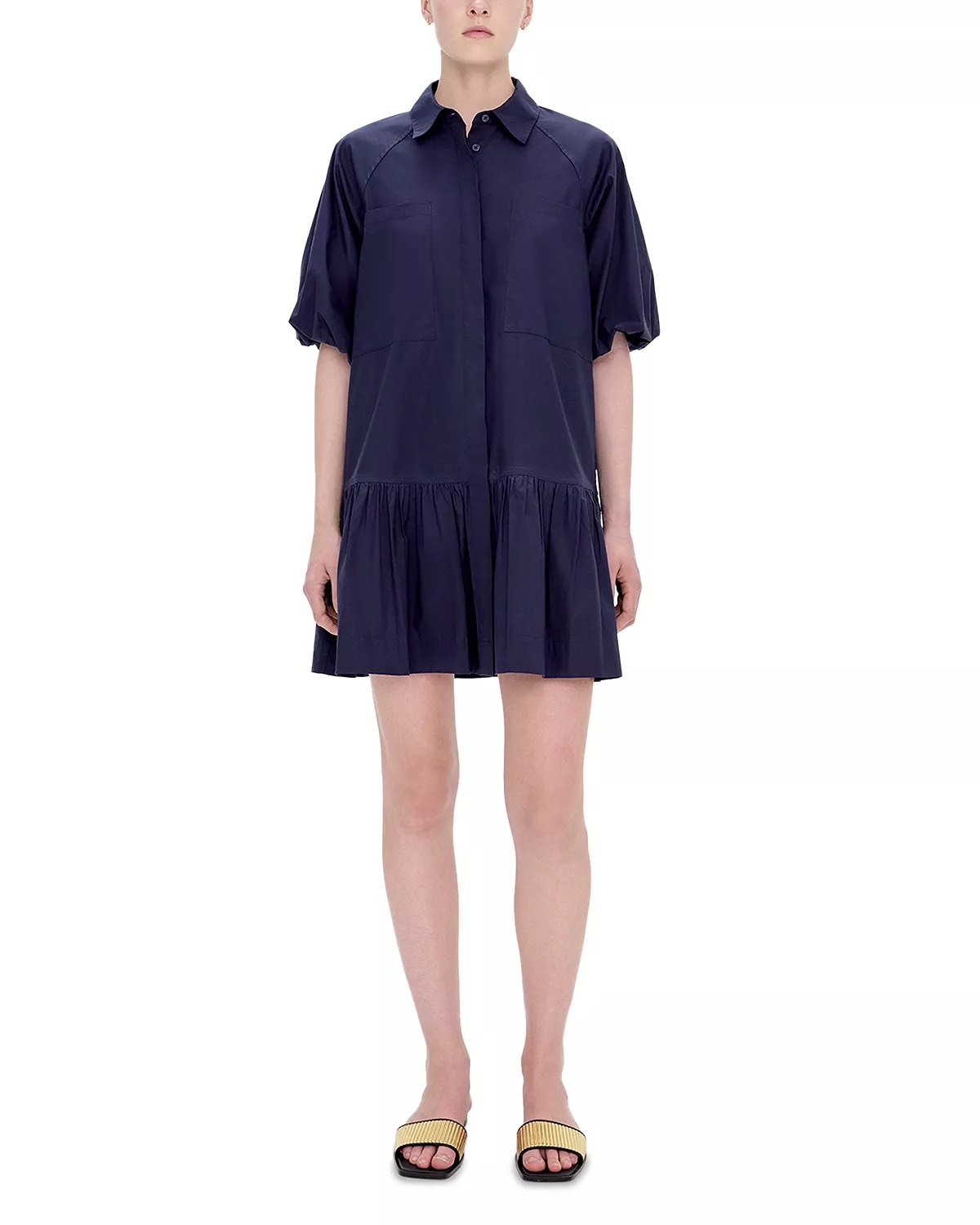 Crissy Cotton Poplin Mini Dress - 5