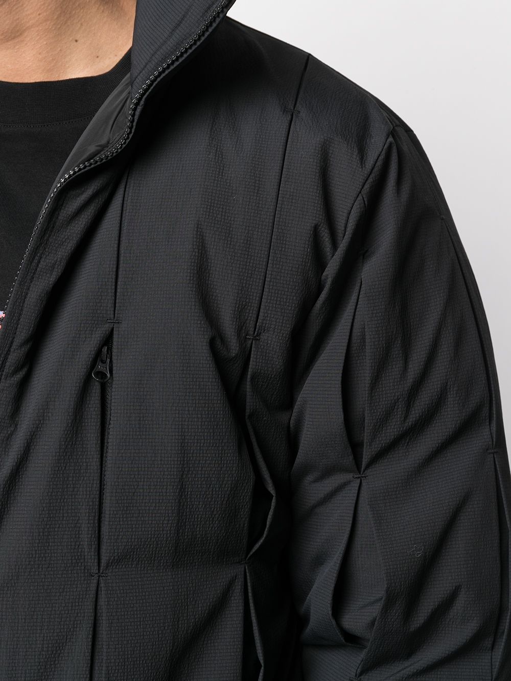 zipped padded jacket - 5