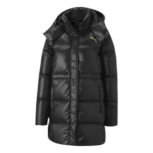 (WMNS) PUMA Cocoon Down Coat 'Black Gold' 585409-01 - 1