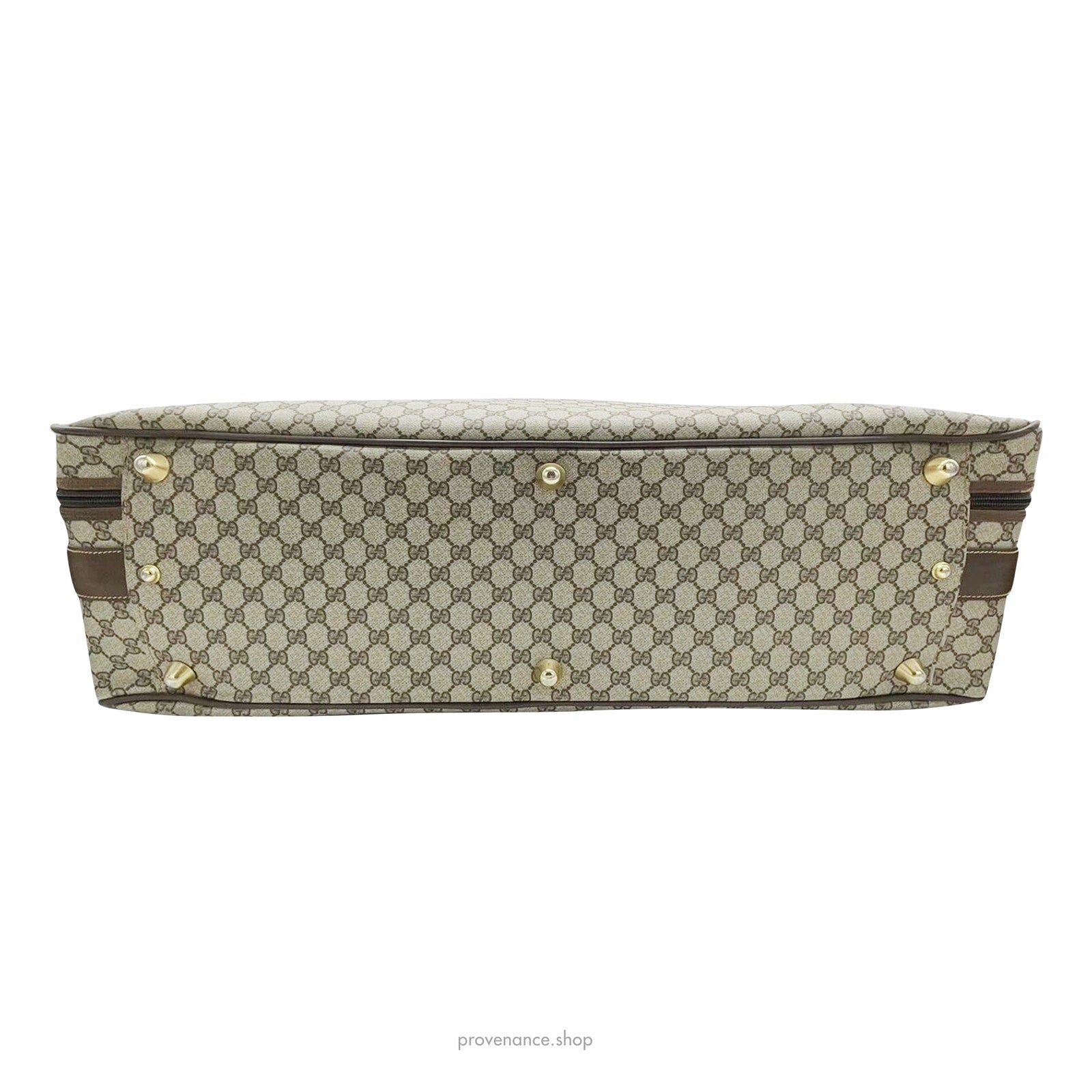 Gucci GG Supreme Suitcase with Web Detail - 7