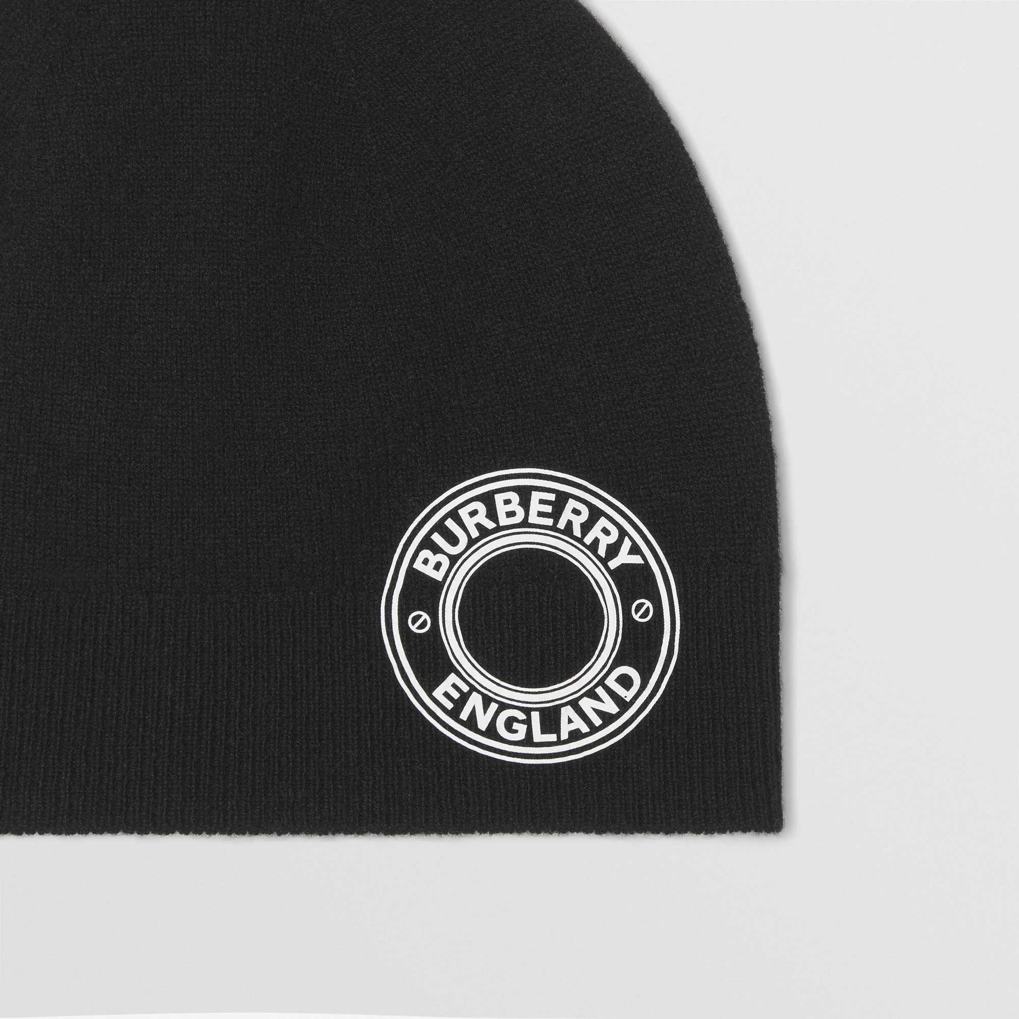 Logo Graphic Cashmere Blend Beanie - 2