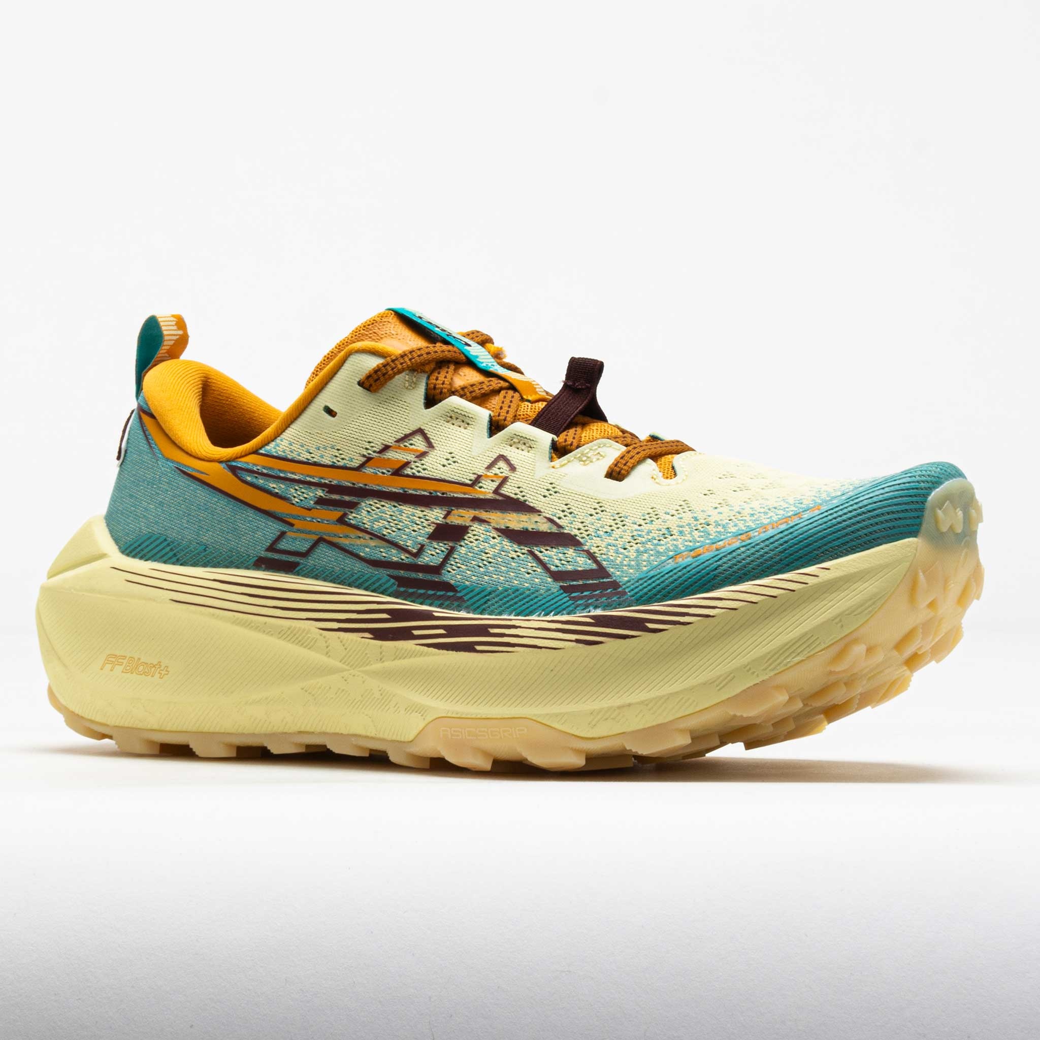 ASICS Trabuco Max 4 Men's Wheat Yellow/Dark Red Planet - 5