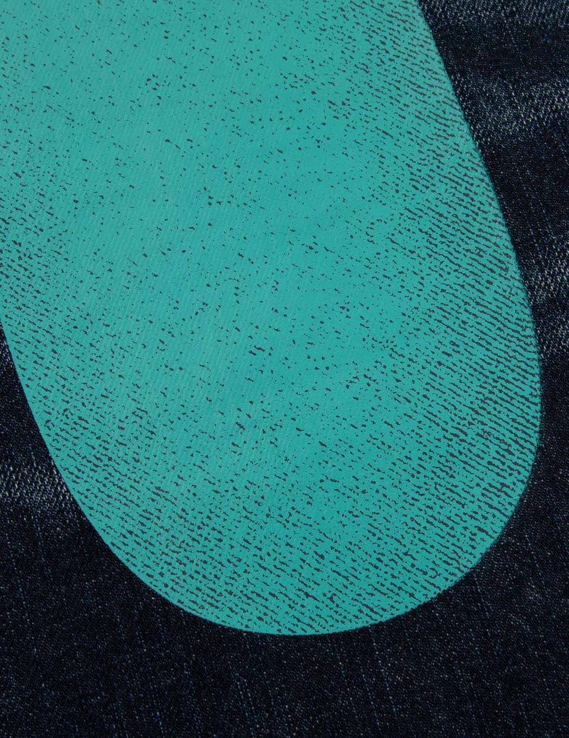 DAICOCK PRINT BAGGY FIT DENIM JEANS #2000 11