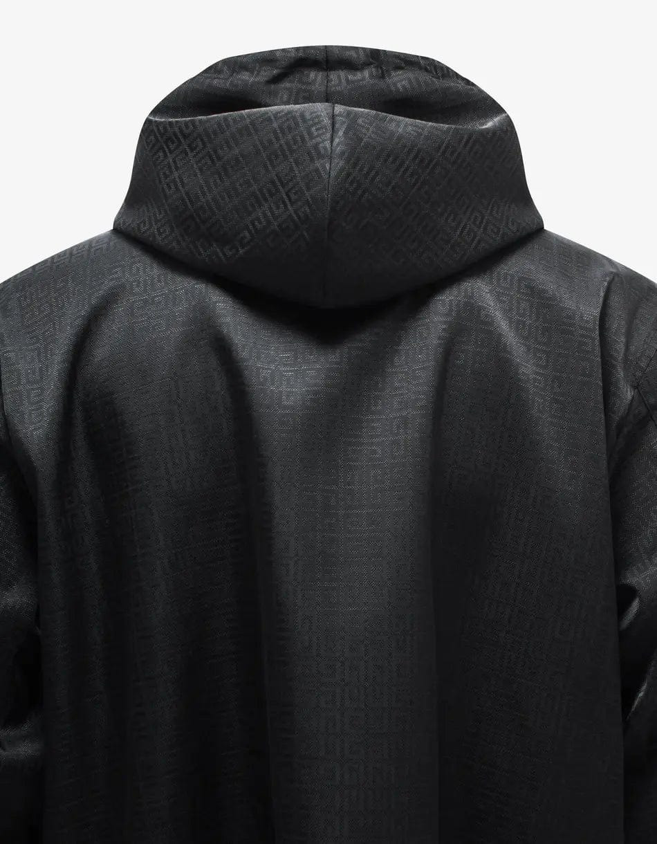 Givenchy Black 4G Logo Jacquard Windbreaker - 4