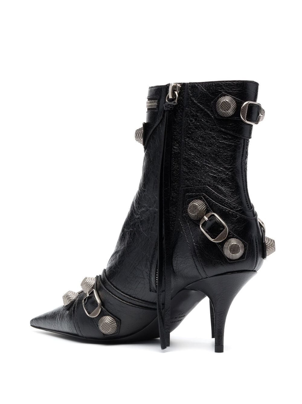 Cagole buckle-detail 70mm ankle boots - 3