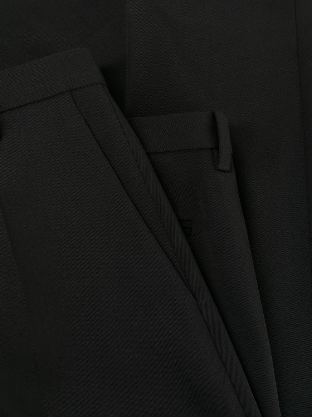 high-waisted wide-leg trousers - 7