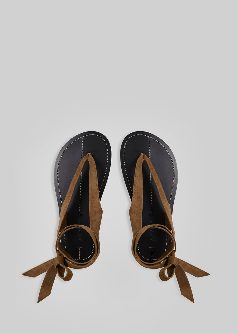 A.Emery The Elmer Sandals - Cognac Suede 3