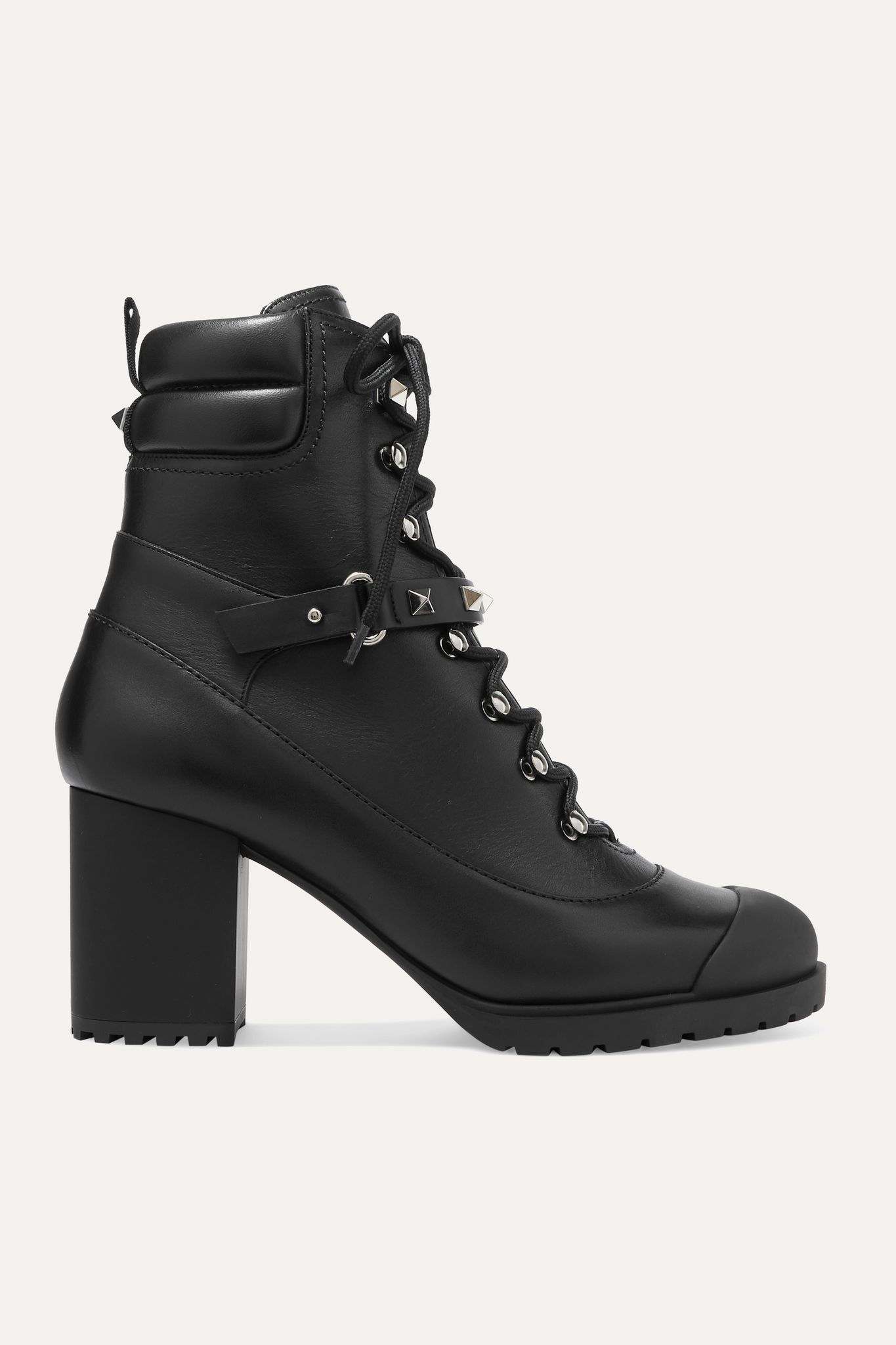 Valentino Garavani Rockstud 95 leather ankle boots - 1