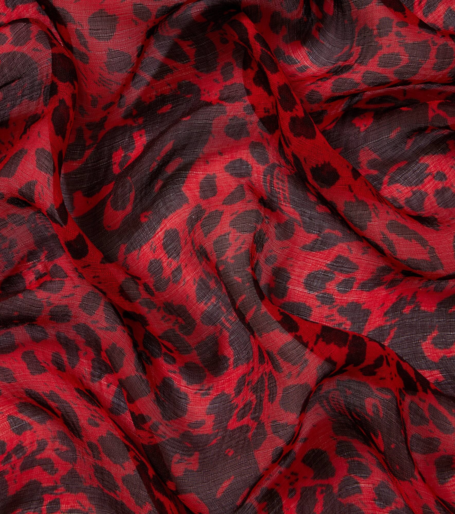 Printed silk scarf - 3