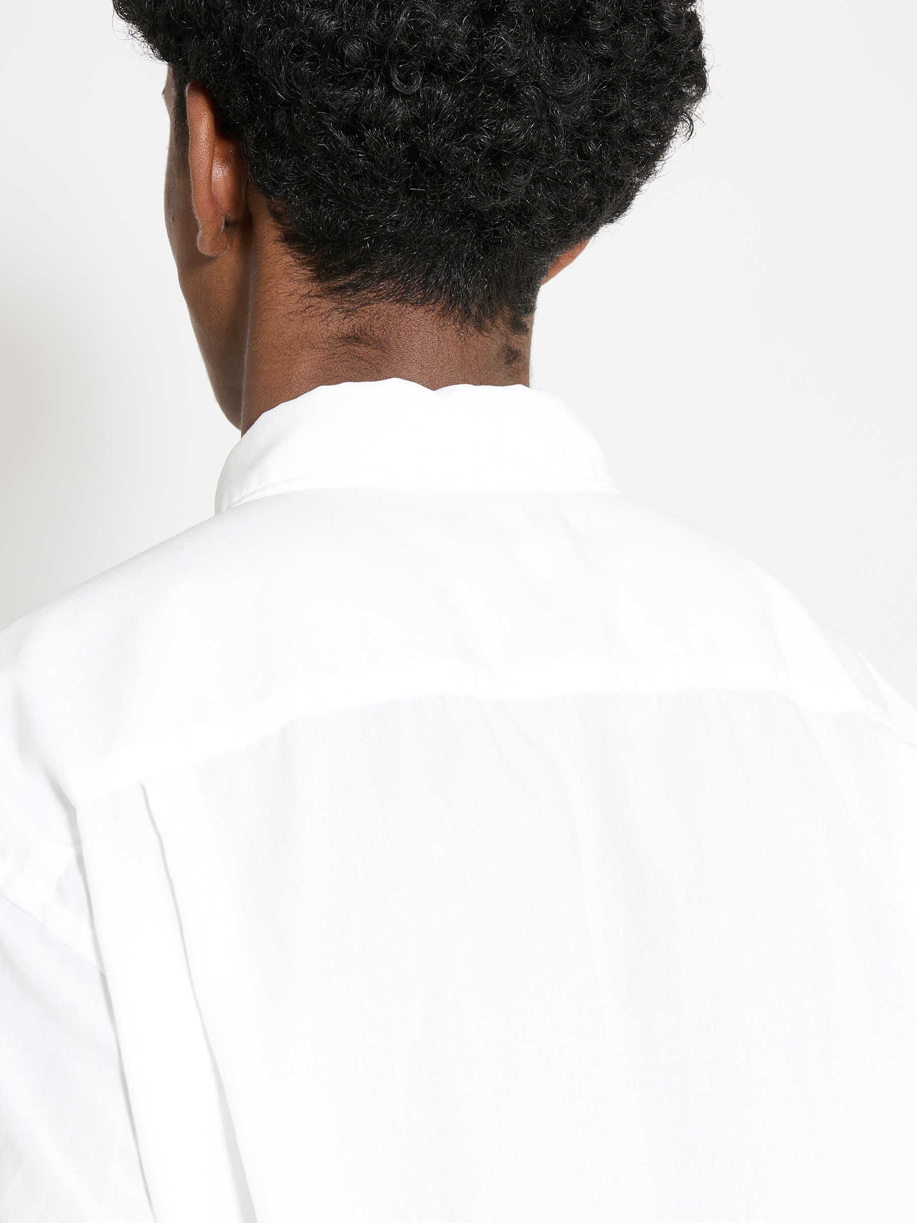 COMME DES GARÇONS HOMME PLUS PLAIN SHIRT WHITE - 7