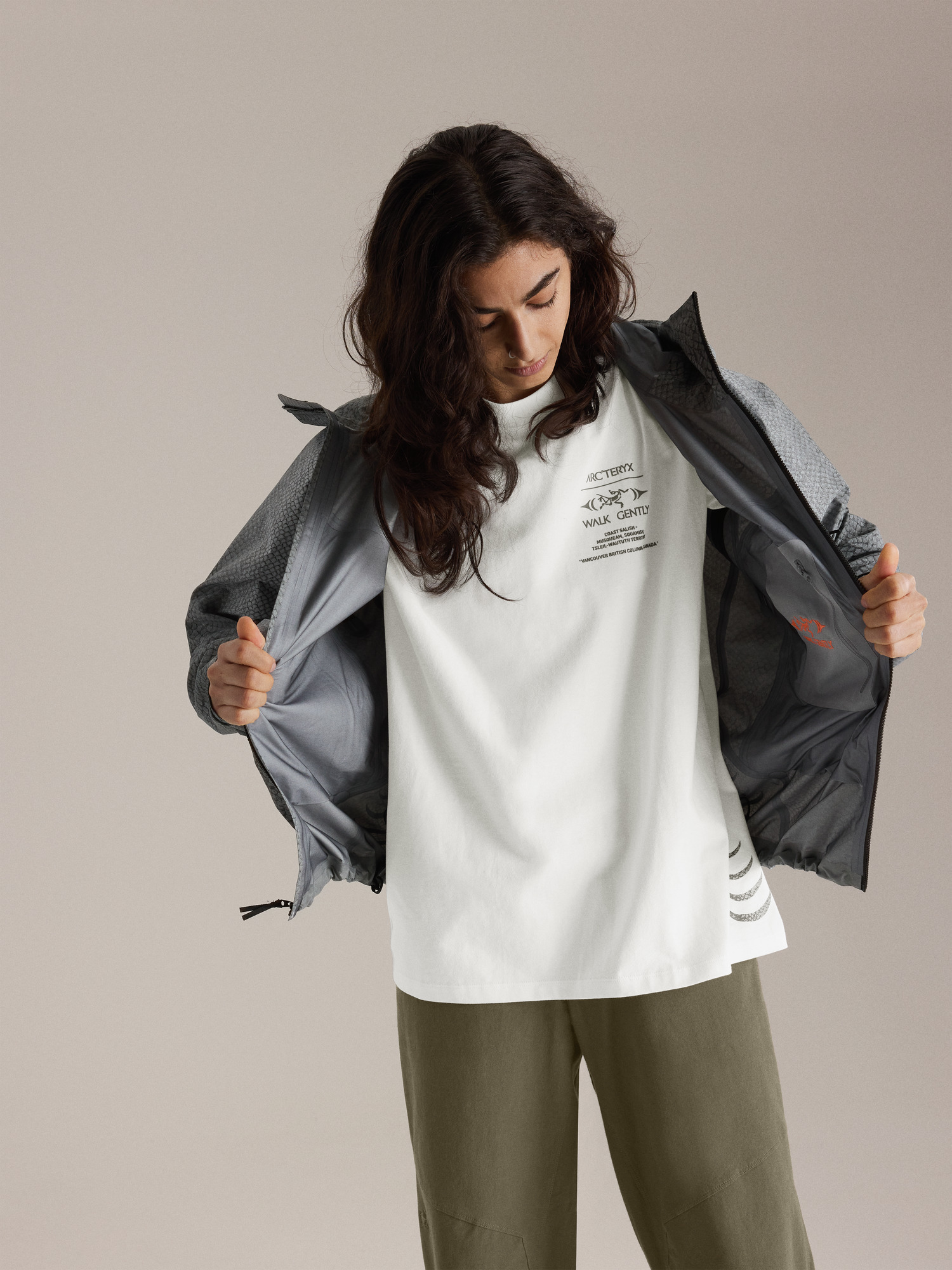 Walk Gently Cotton Salmon Skin Shirt SS - 3