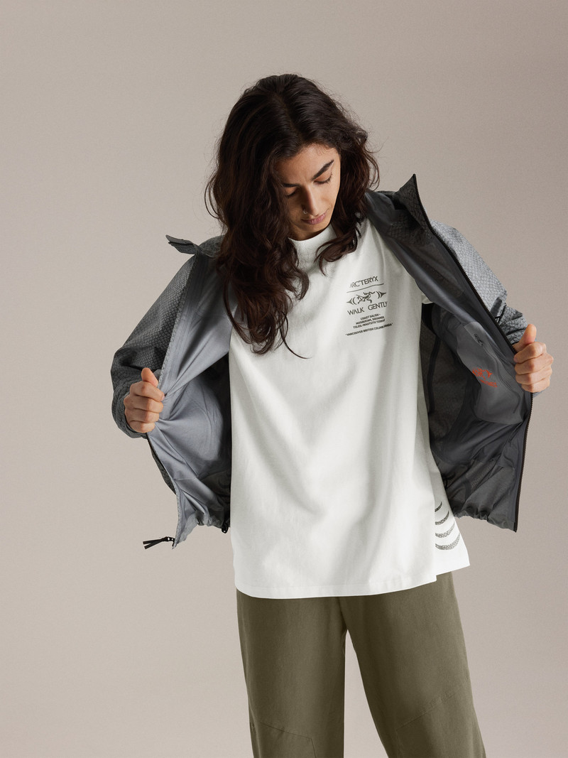 Walk Gently Cotton Salmon Skin Shirt SS 3