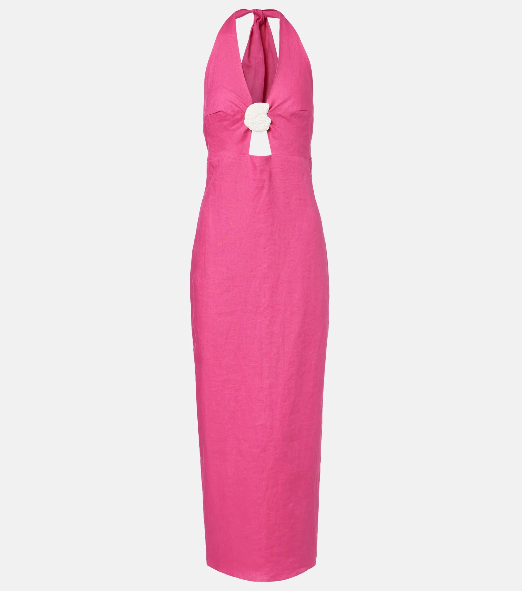 Orly cutout linen midi dress - 1