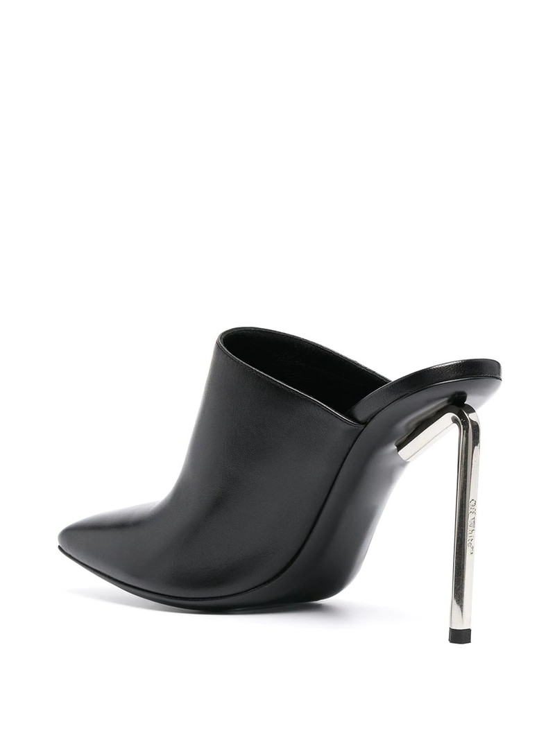 Allen square-toe sabot mules 3