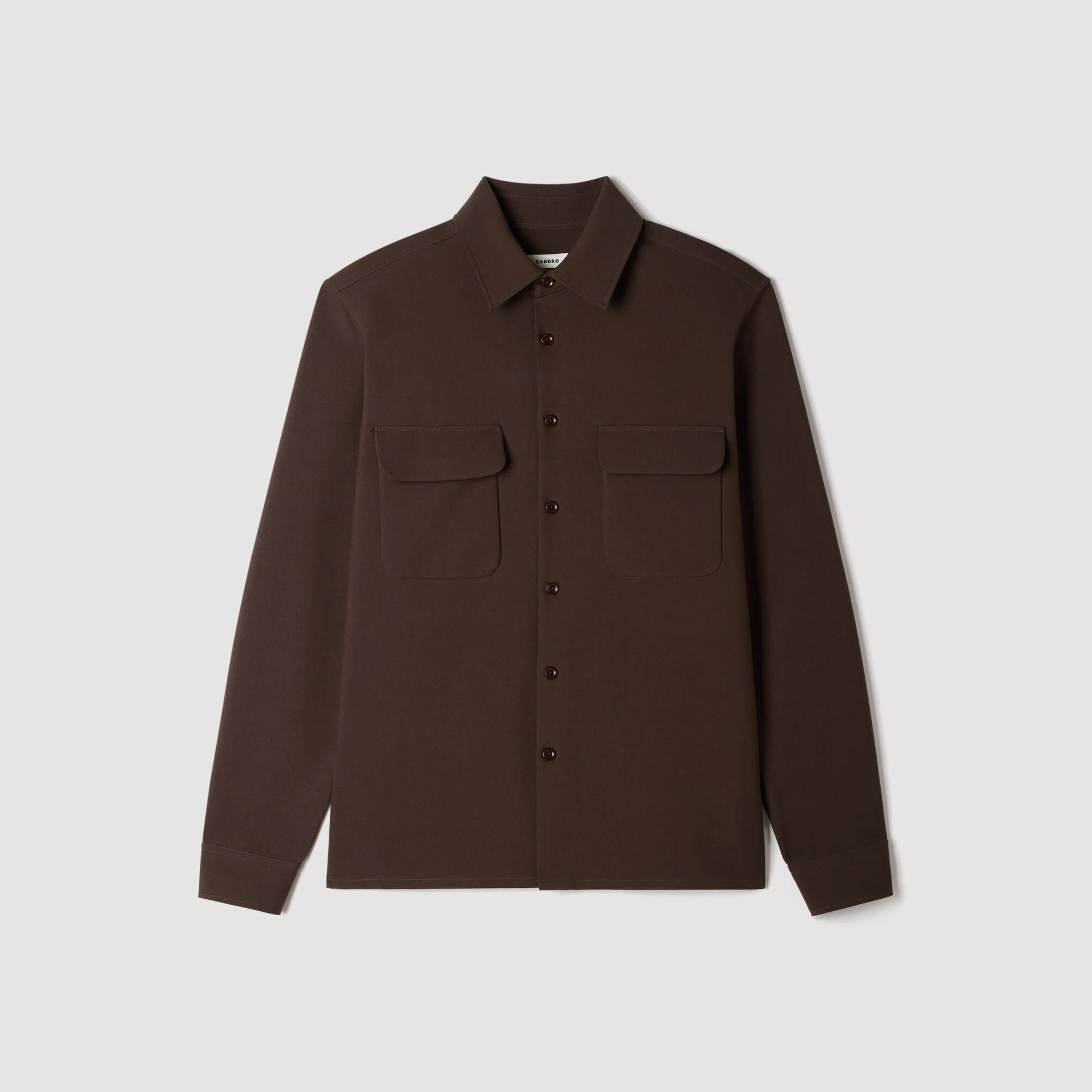 SHIRT WITH PATCH POCKETS - 1