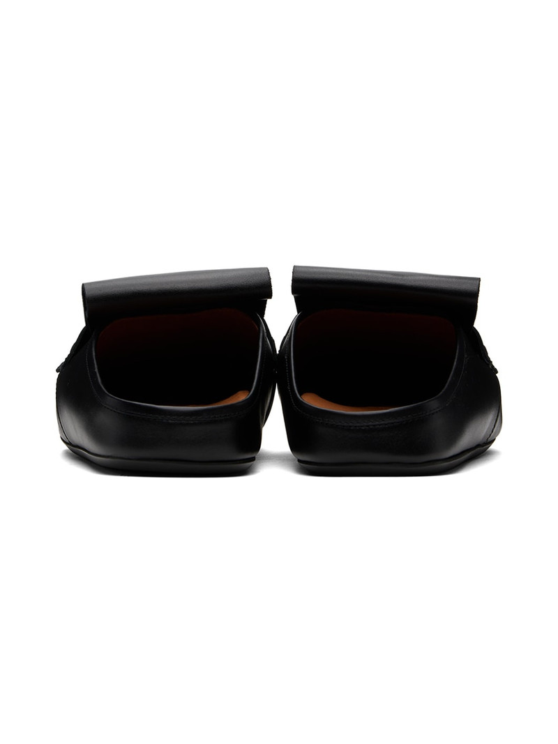 Black Sabot Slip-on Loafers 2