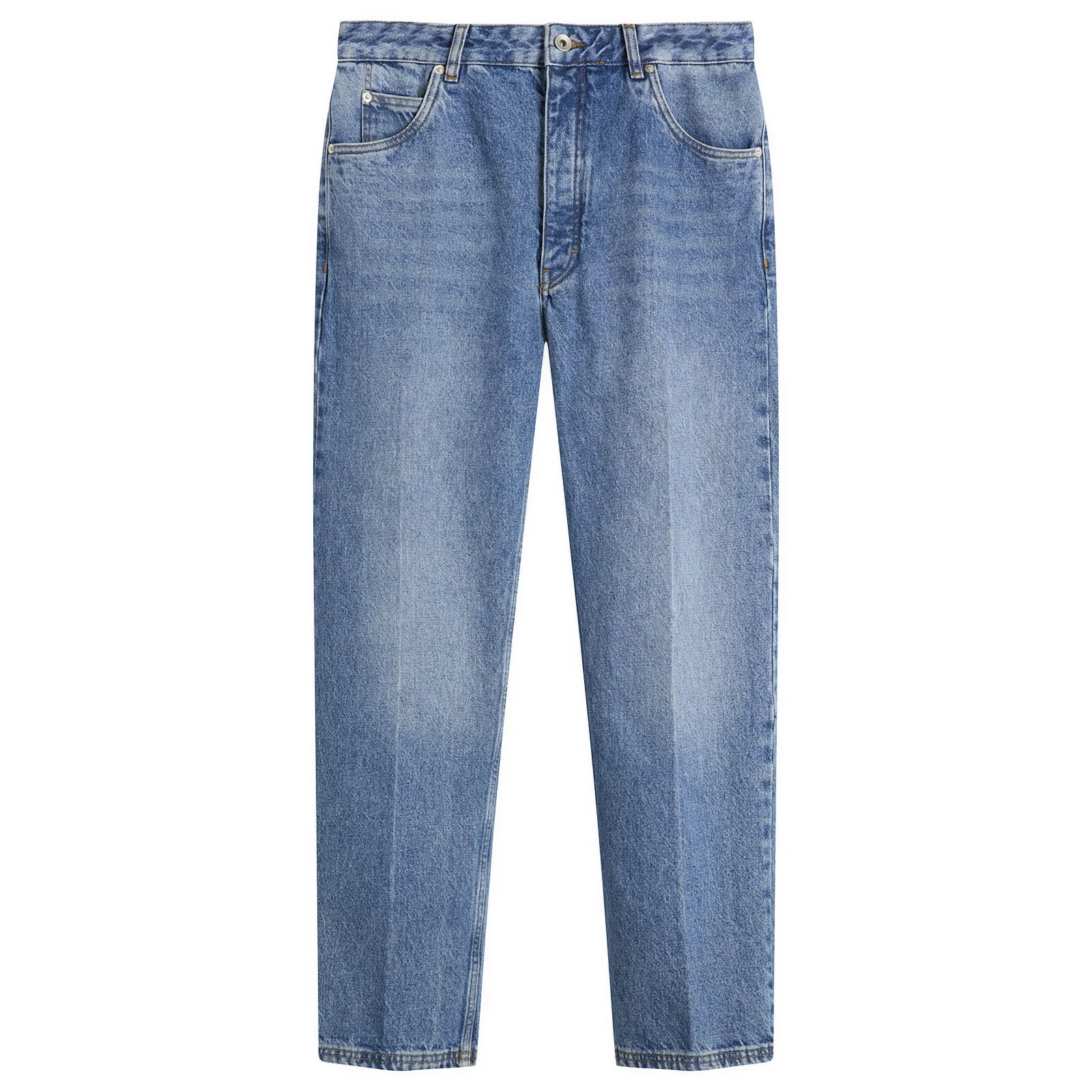 Studio Nicholson Windslow 14oz Denim Creased Cowboy Jean - 1