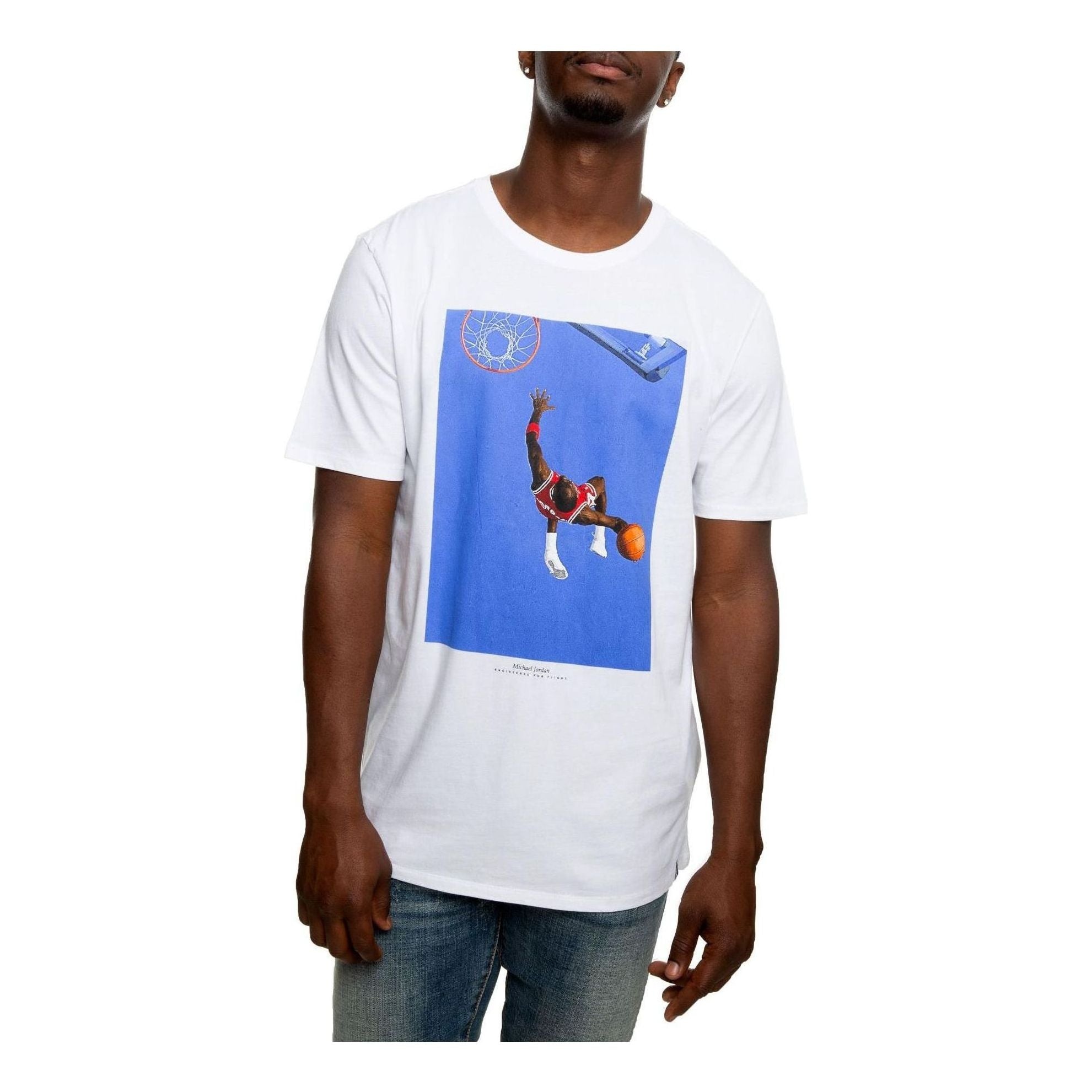 Air Jordan Slam Dunk Photo Tee 'White' 915934-100 - 1